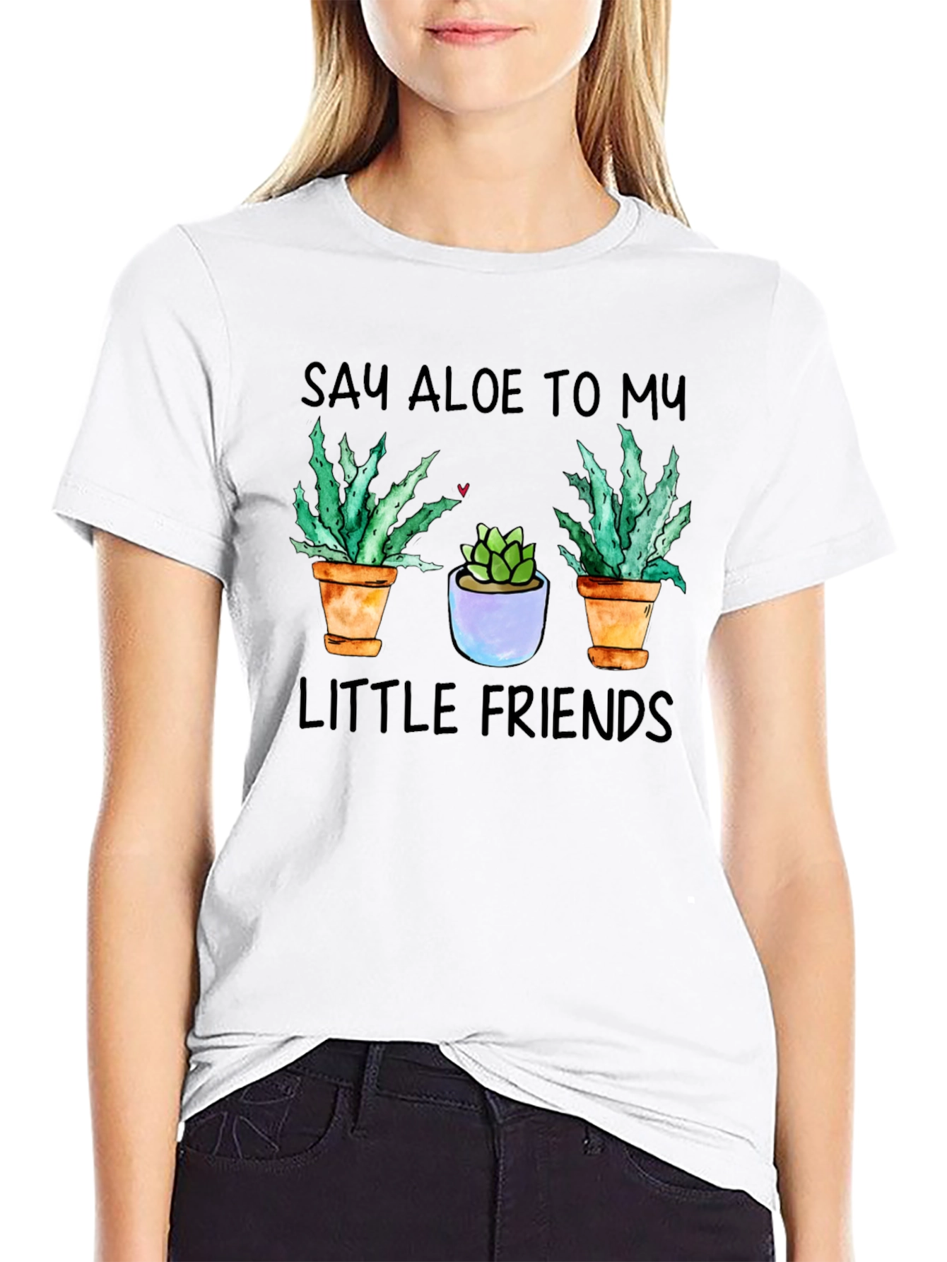 Say Aloe To My Little Friends Graphic Tee