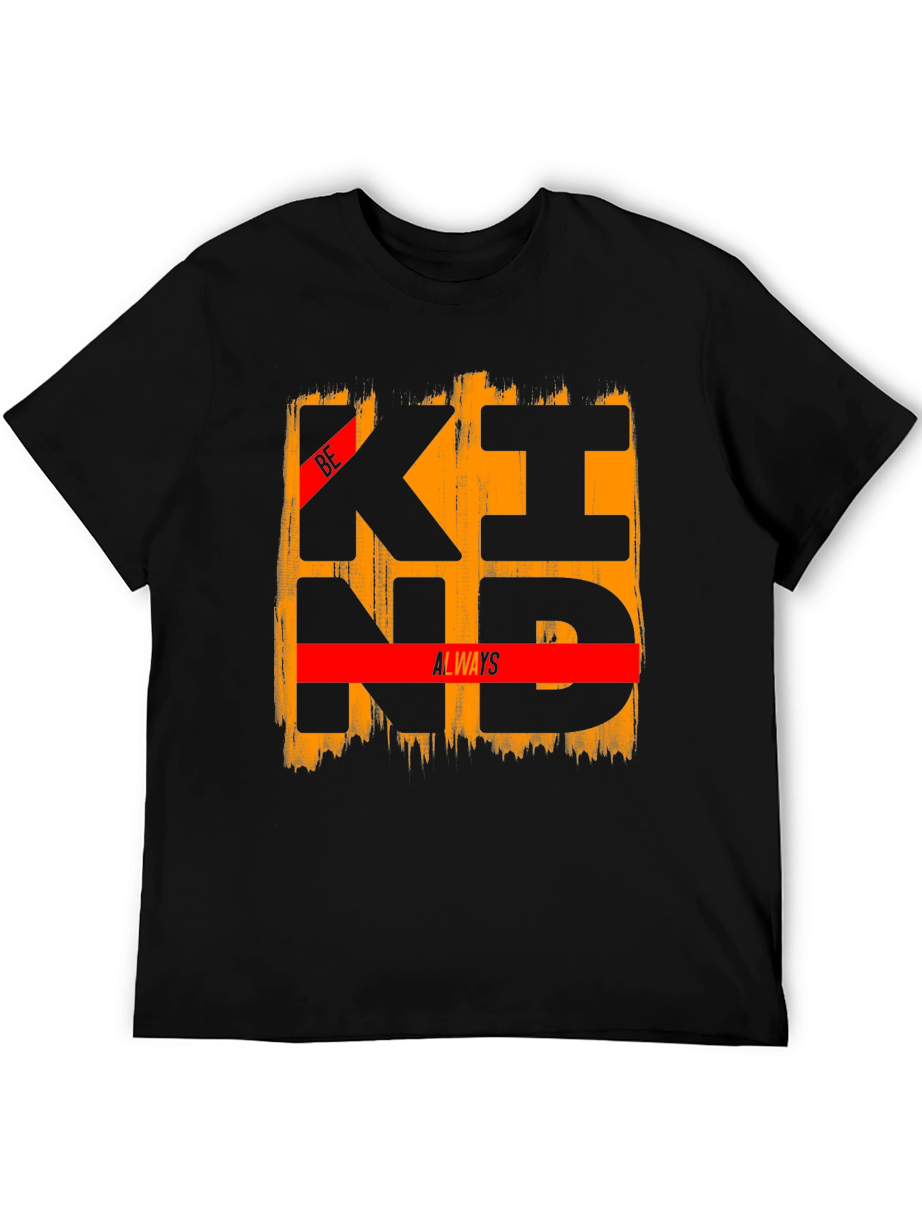 Be Kind Always Graphic Tee - Black