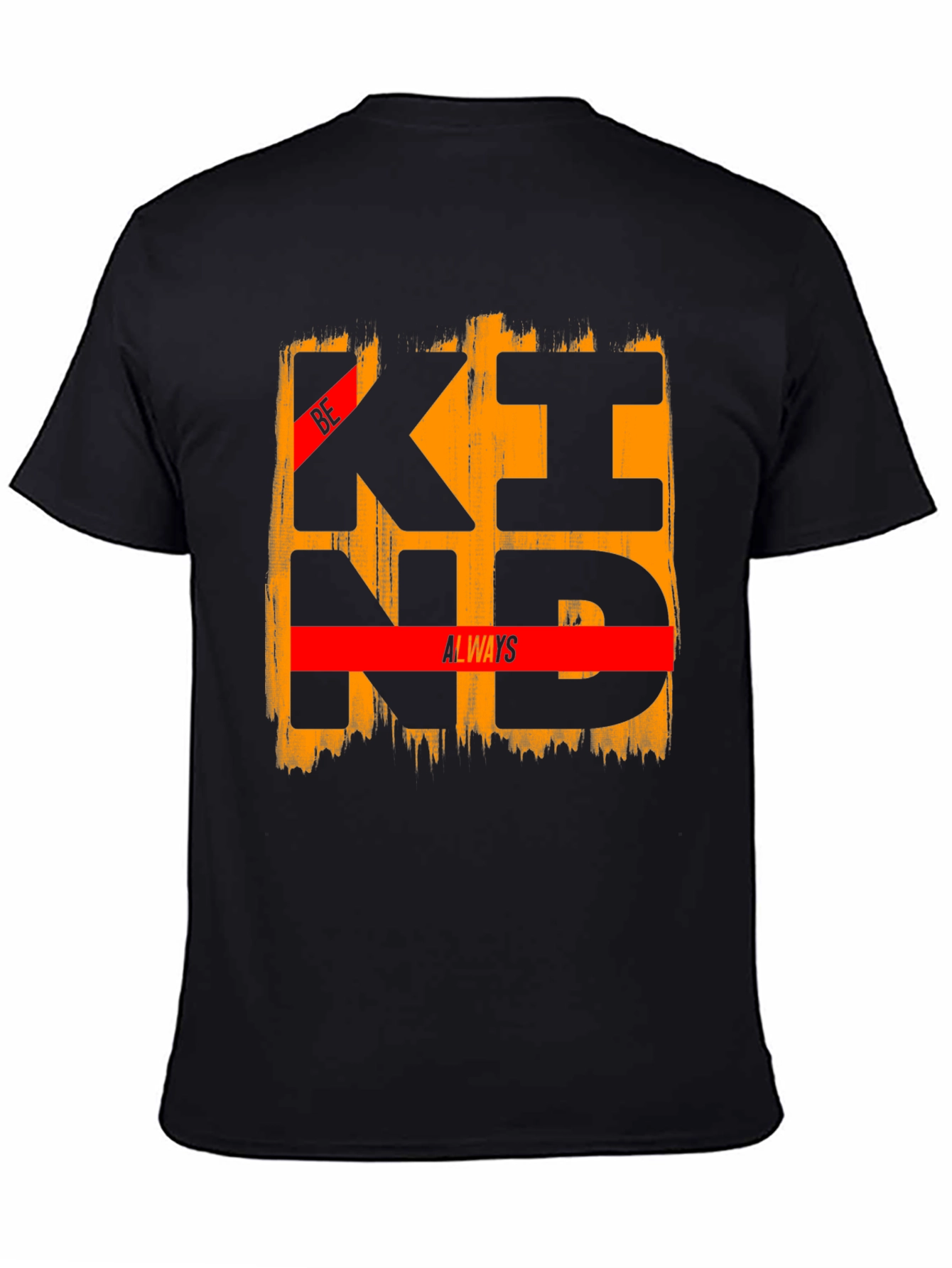 Be Kind Always Graphic Tee - Black