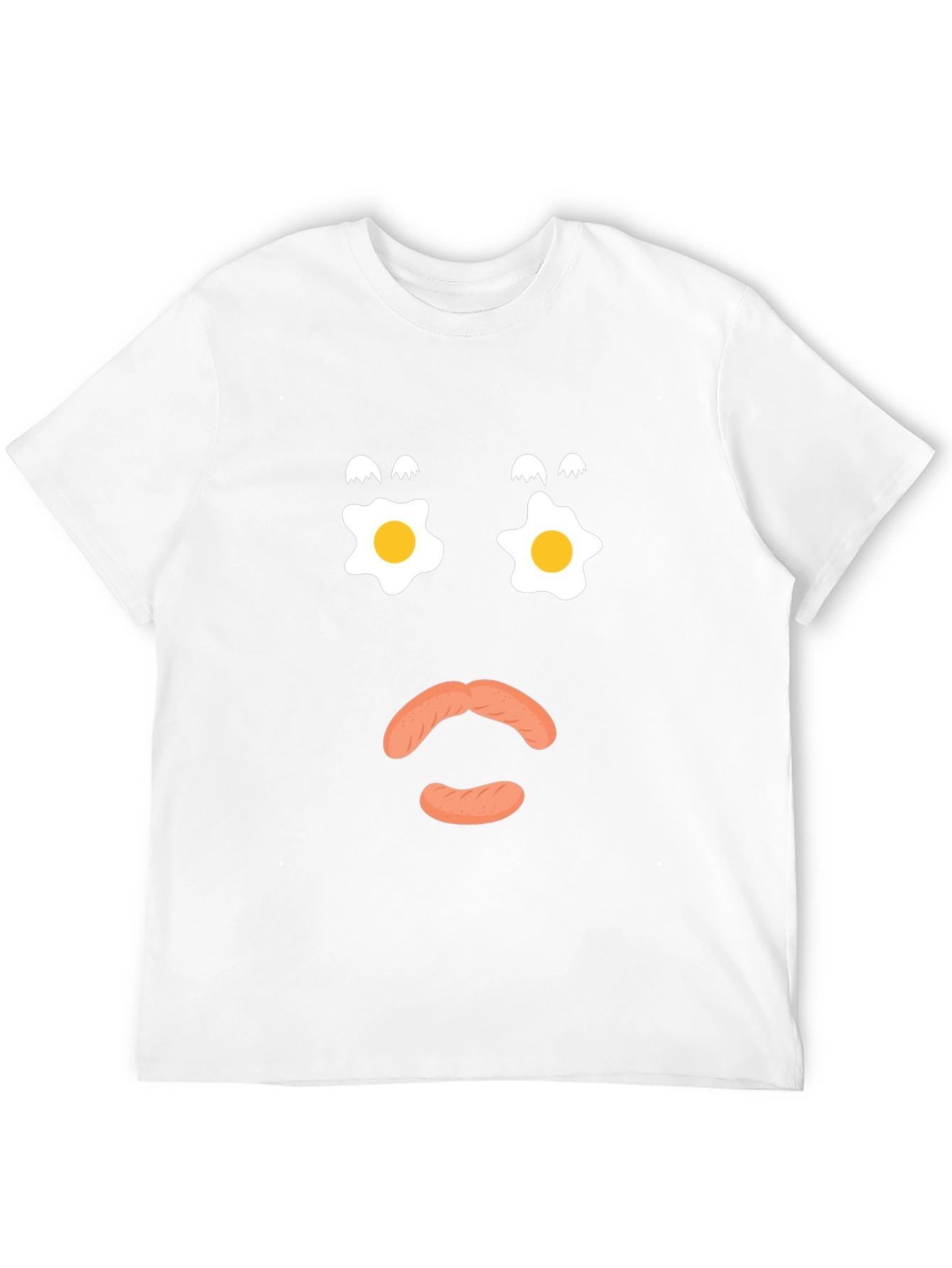 Funny Egg & Lips Graphic Tee