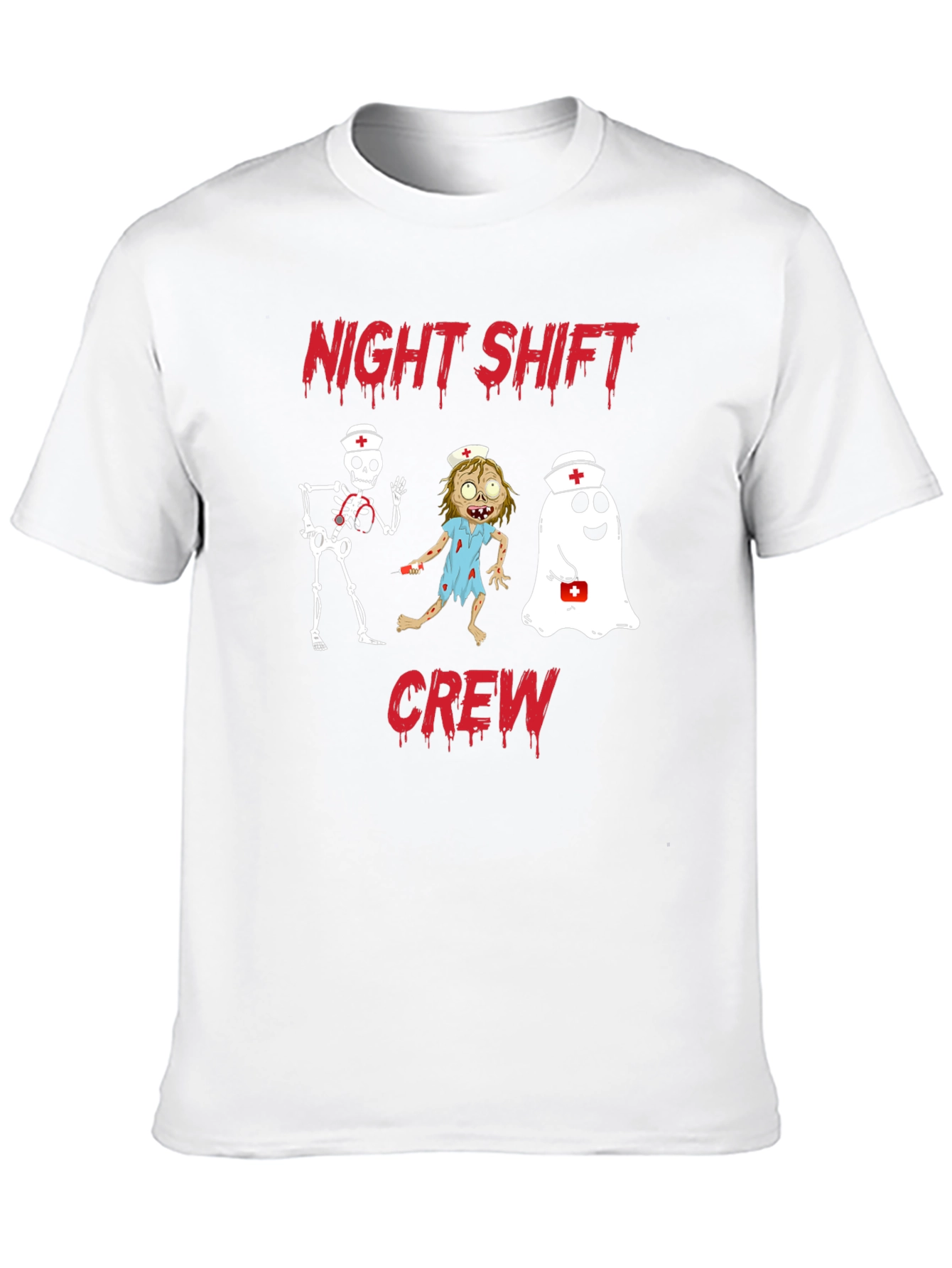 Night Shift Crew Graphic T-Shirt