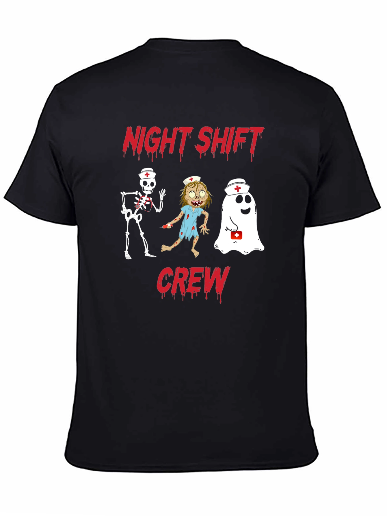 Night Shift Crew Graphic T-Shirt