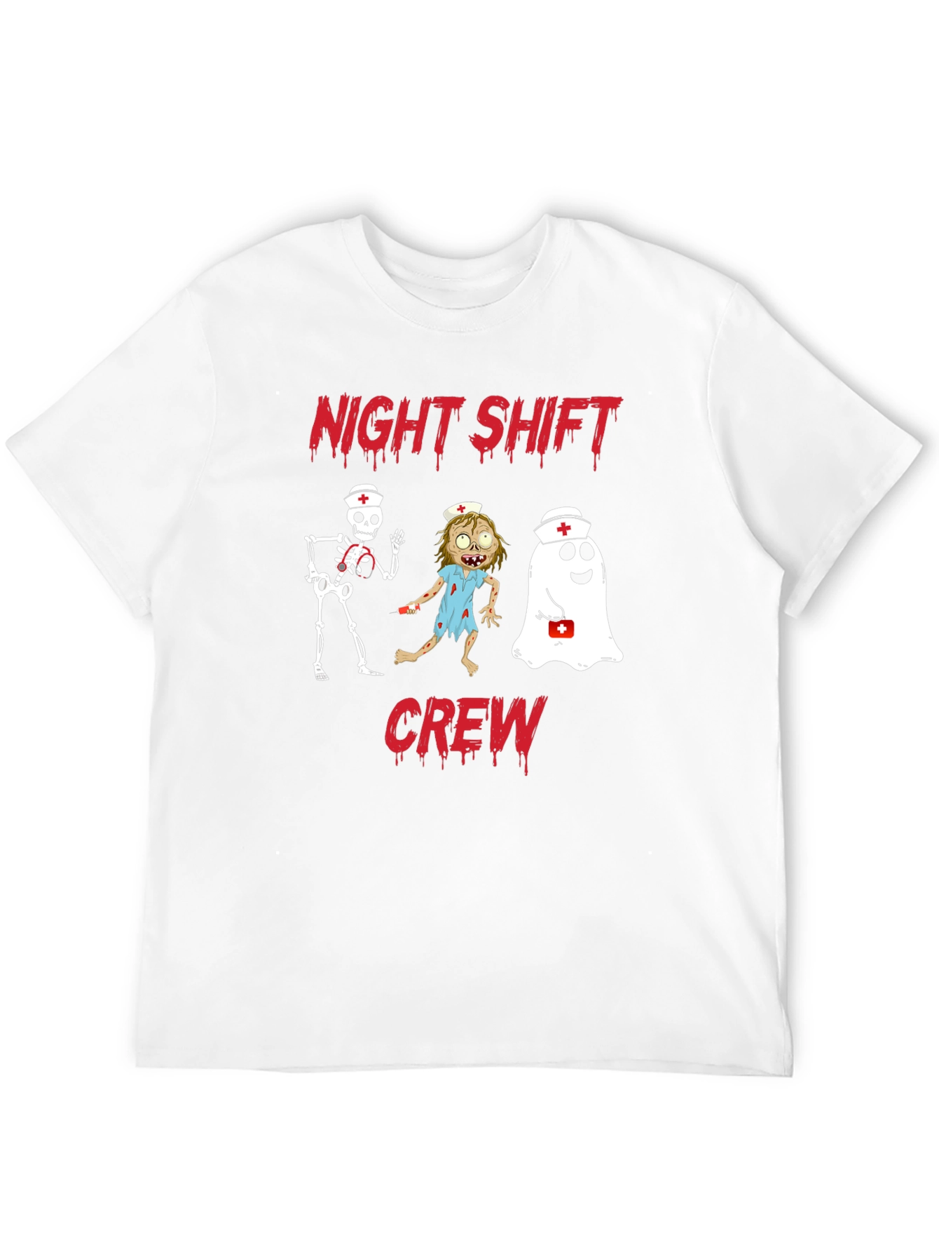 Night Shift Crew Graphic T-Shirt