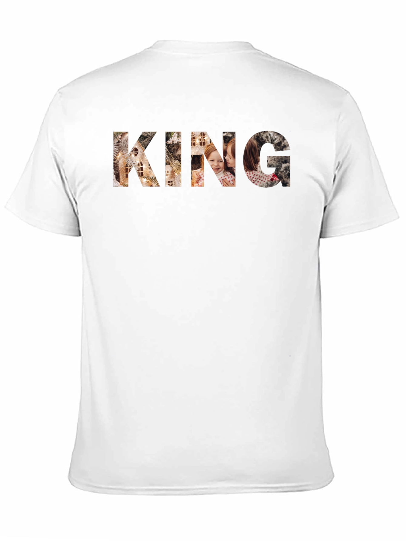 KING Graphic Tee Custom Text Shirt