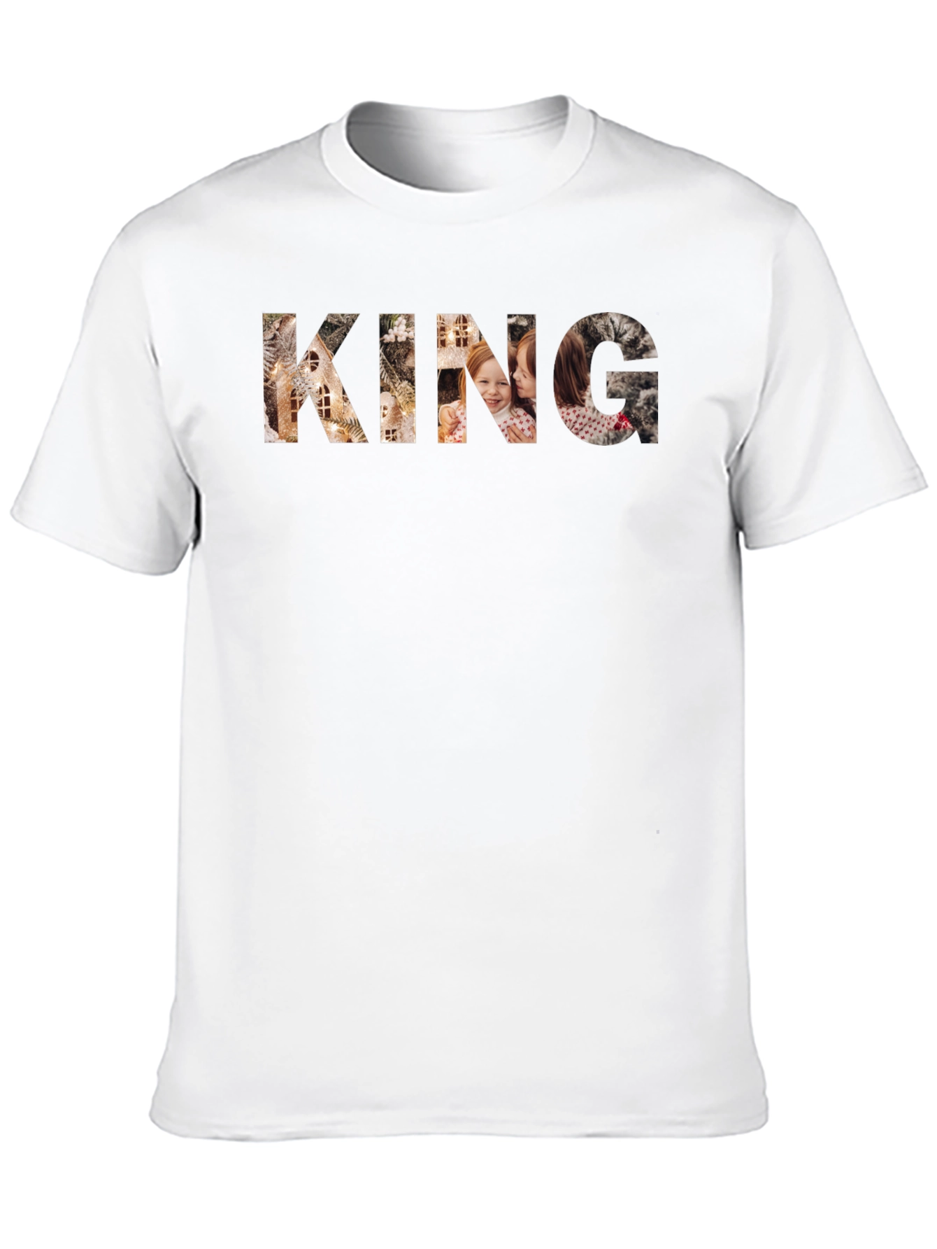 KING Graphic Tee Custom Text Shirt