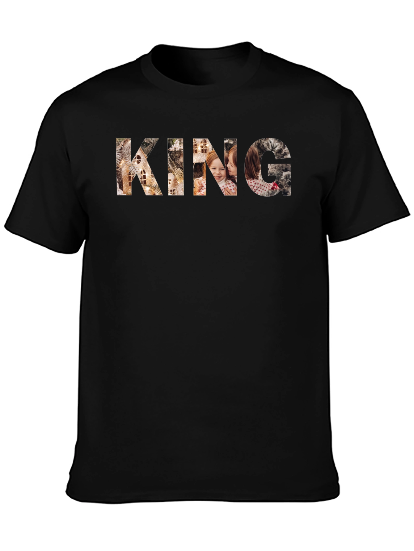 KING Graphic Tee Custom Text Shirt