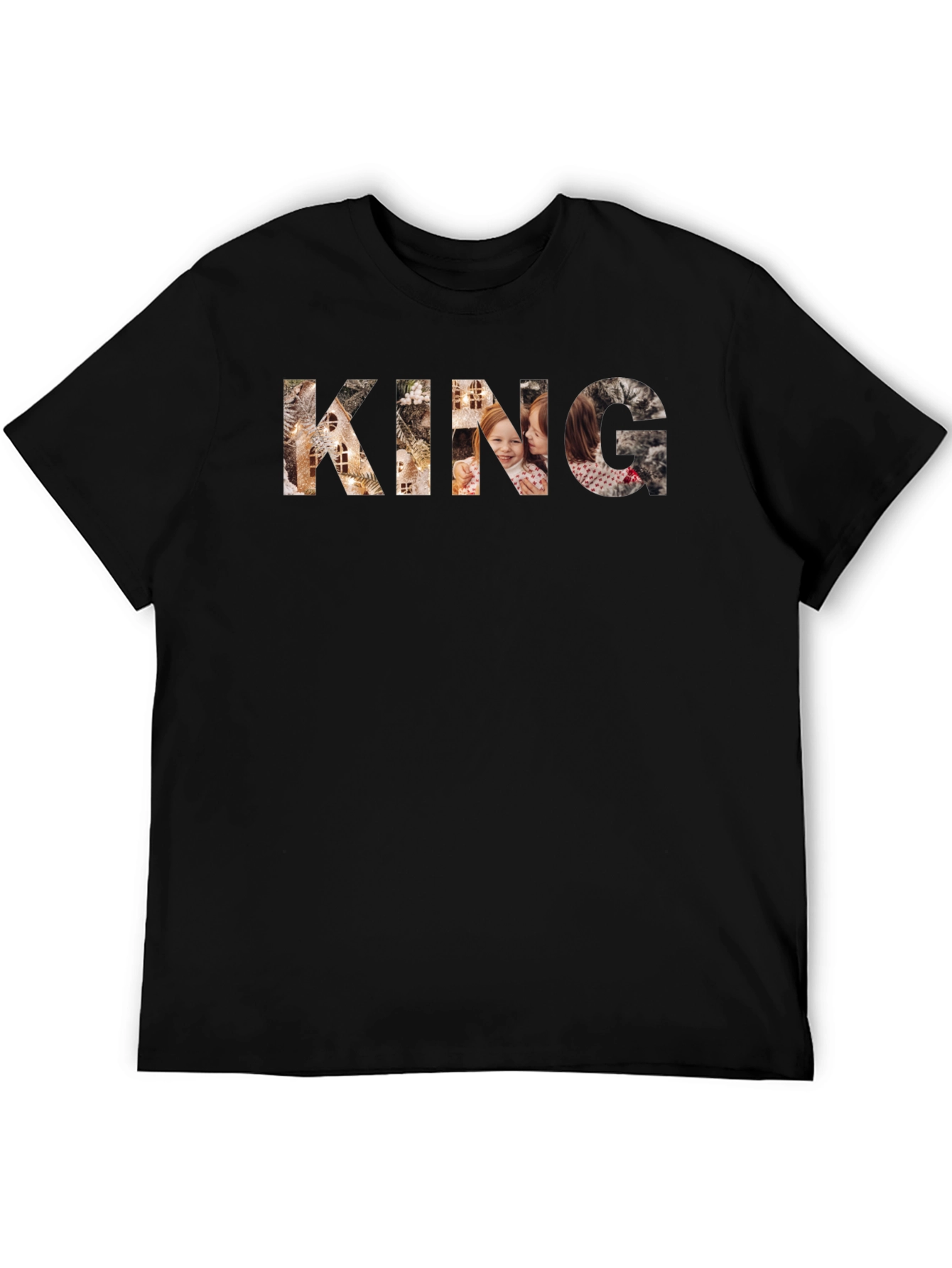 KING Graphic Tee Custom Text Shirt