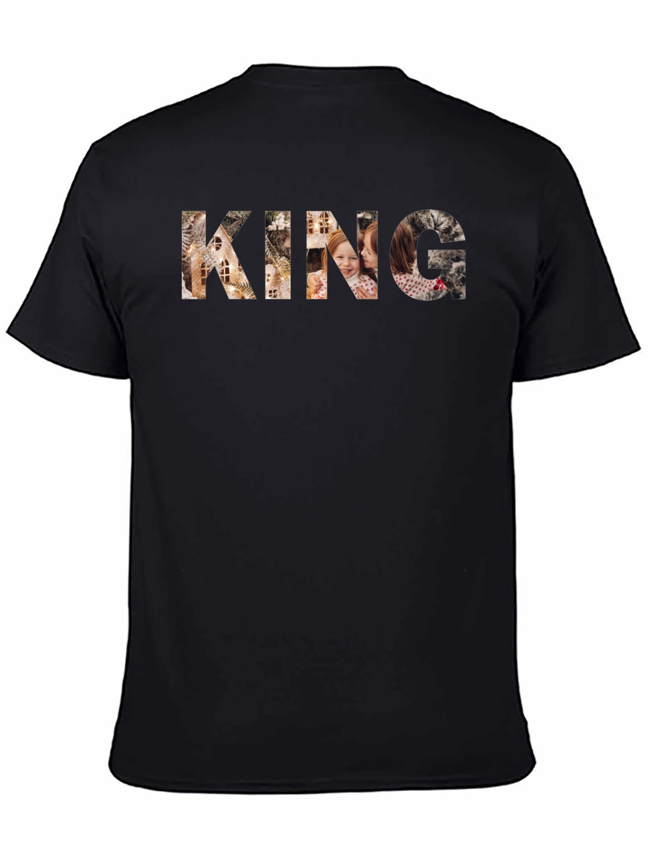 KING Graphic Tee Custom Text Shirt