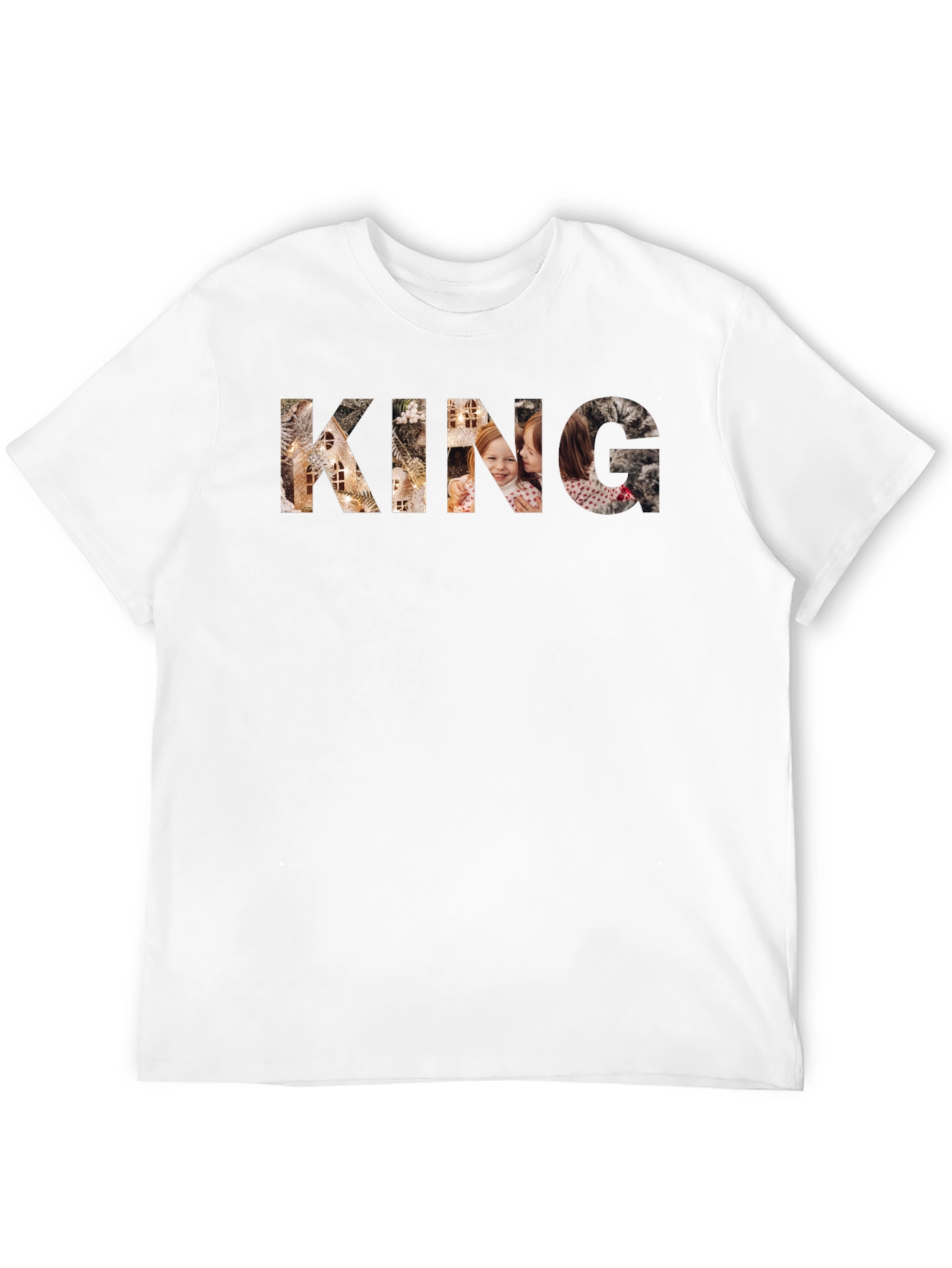 KING Graphic Tee Custom Text Shirt
