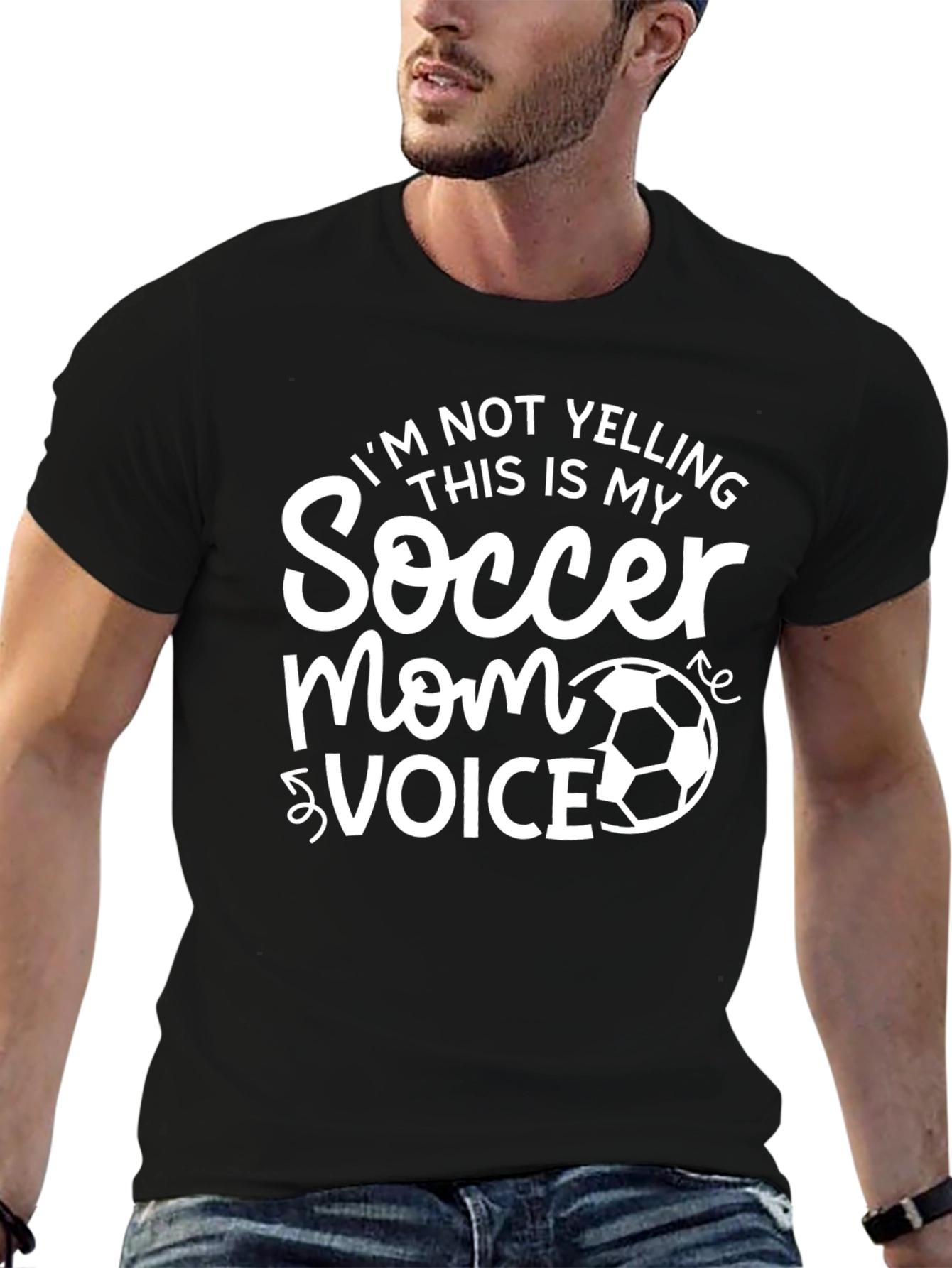 Soccer Mom Voice T-Shirt - Funny Gift