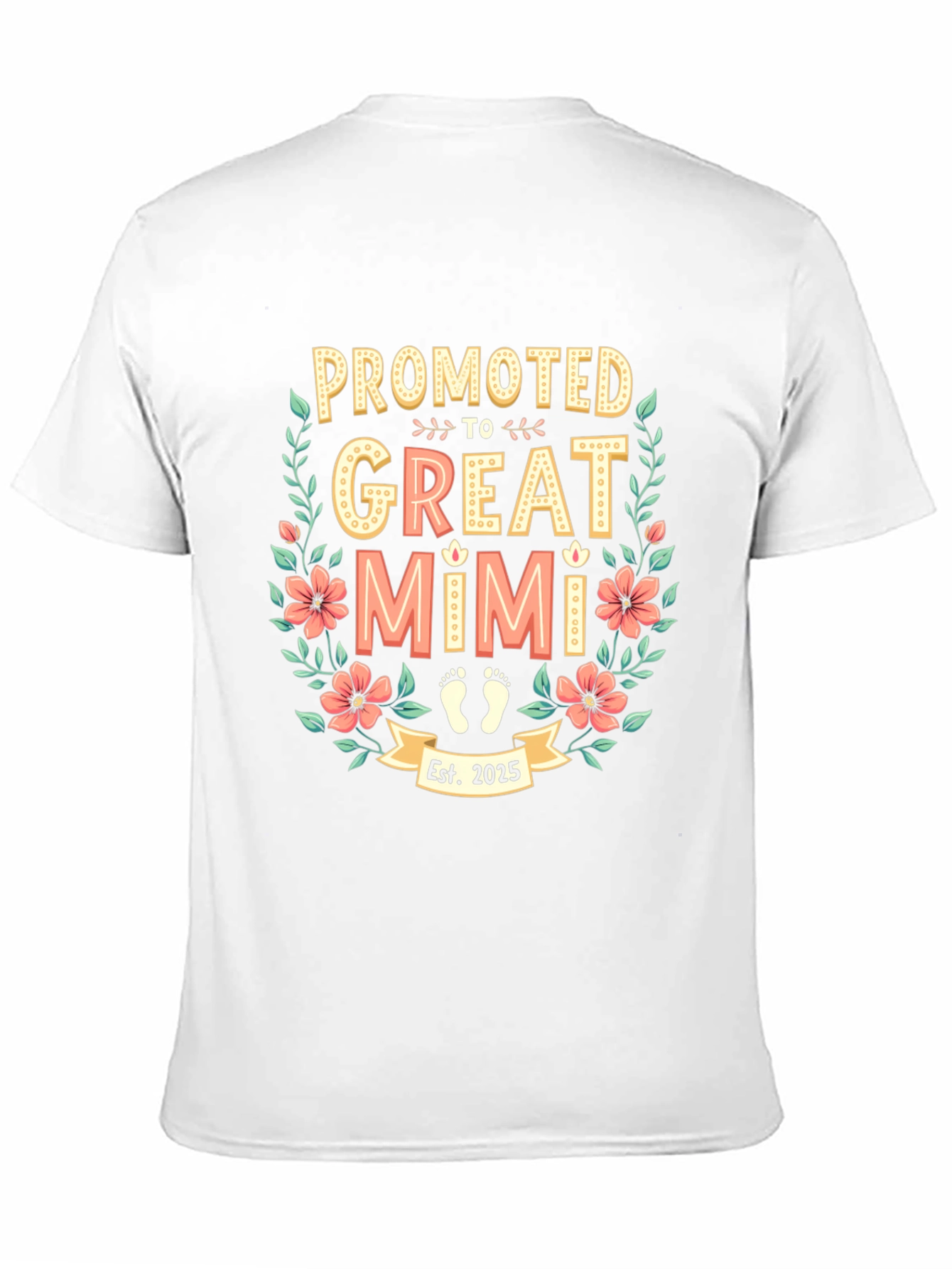 Promoted to Great Mimi Est. 2025 T-Shirt