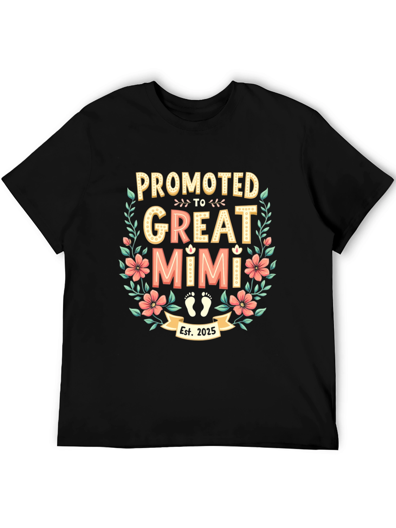 Promoted to Great Mimi Est. 2025 T-Shirt
