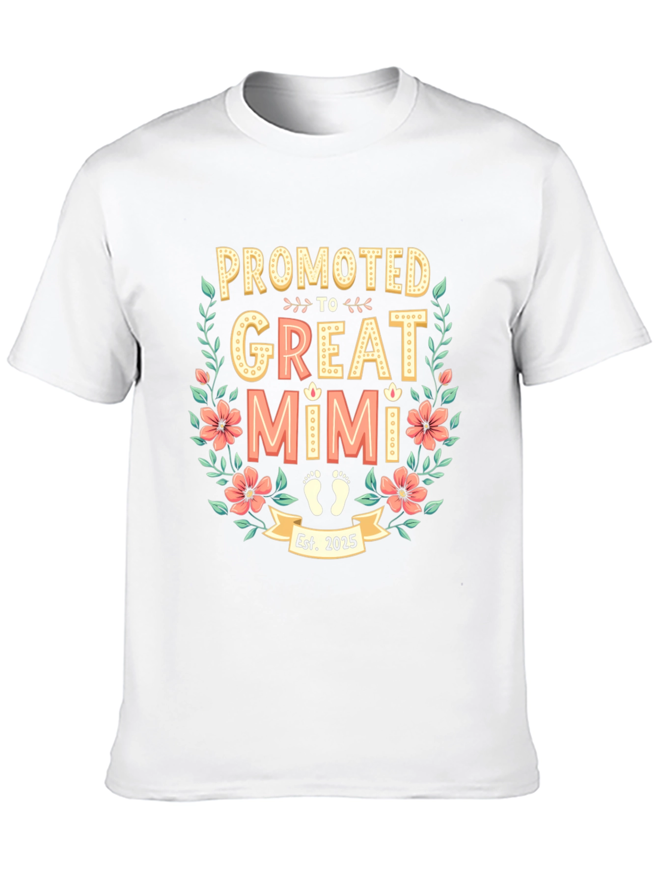 Promoted to Great Mimi Est. 2025 T-Shirt