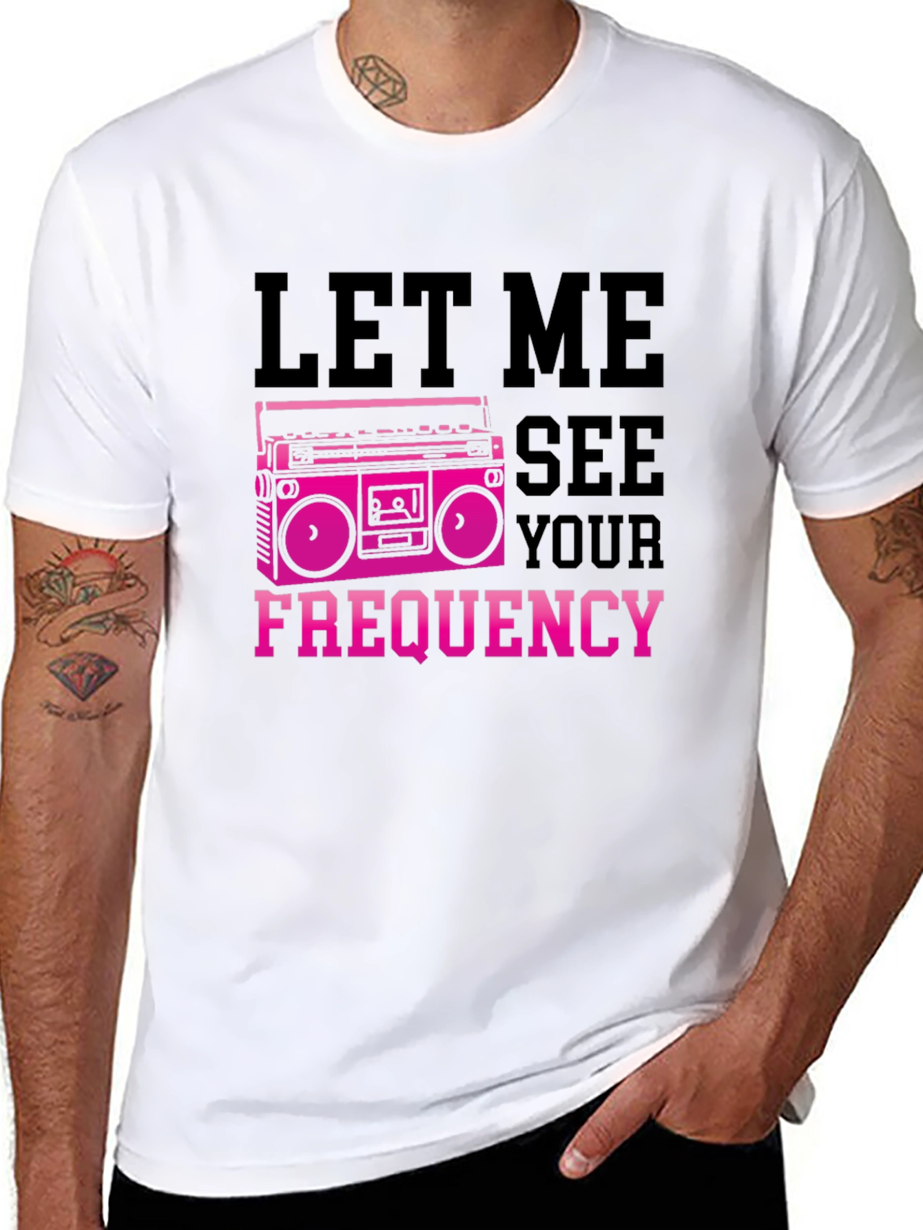 Let Me See Your Frequency Graphic Tee