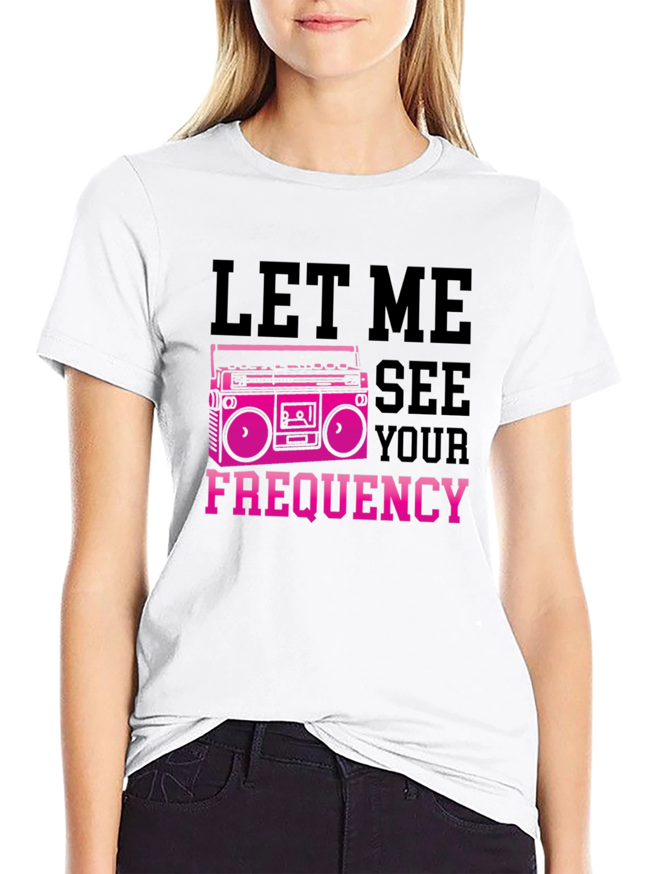 Let Me See Your Frequency Graphic Tee