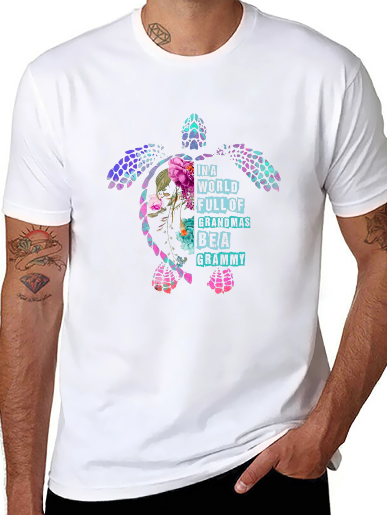 Grandma Turtle Graphic Tee
