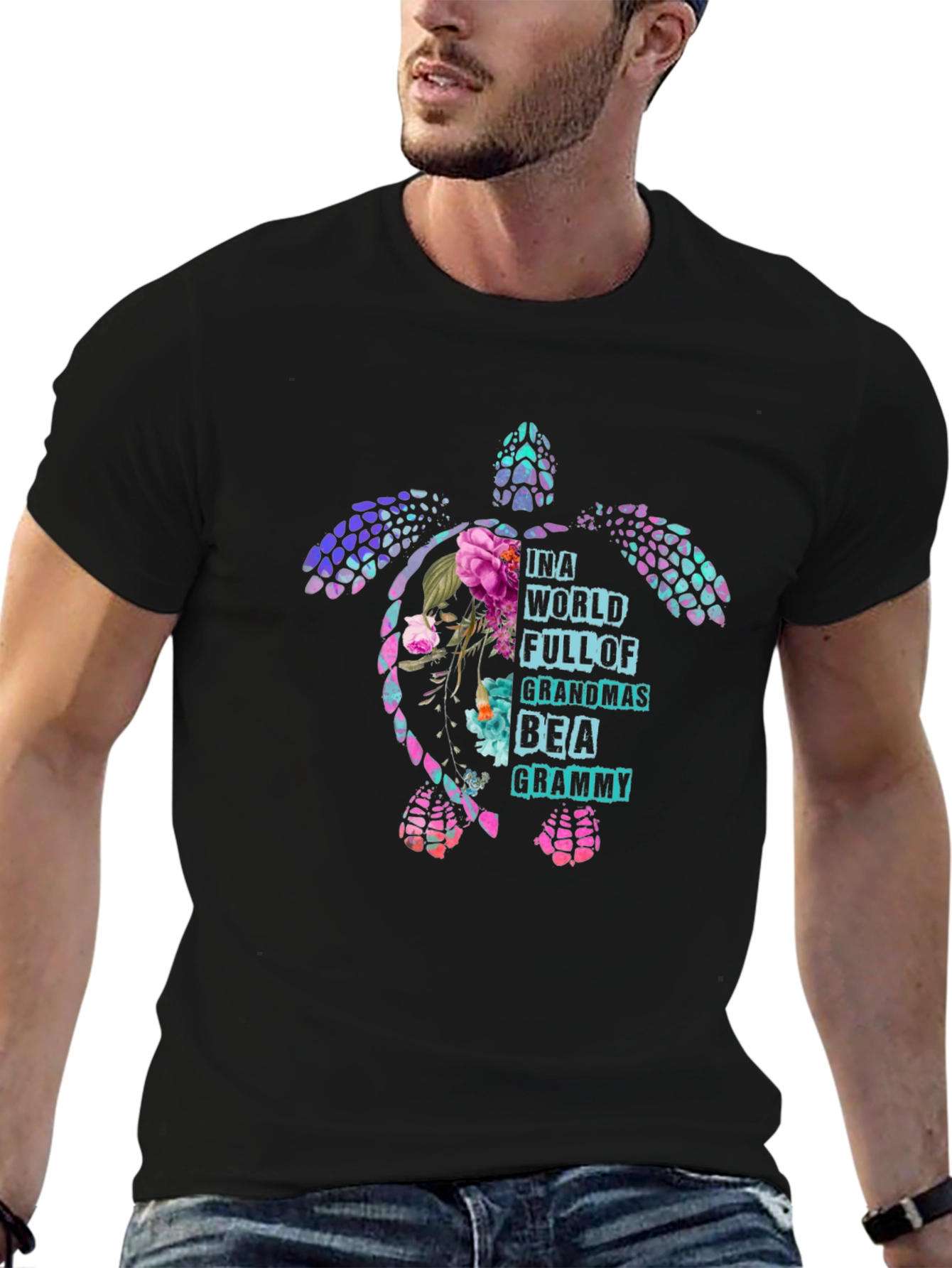 Grandma Turtle Graphic Tee