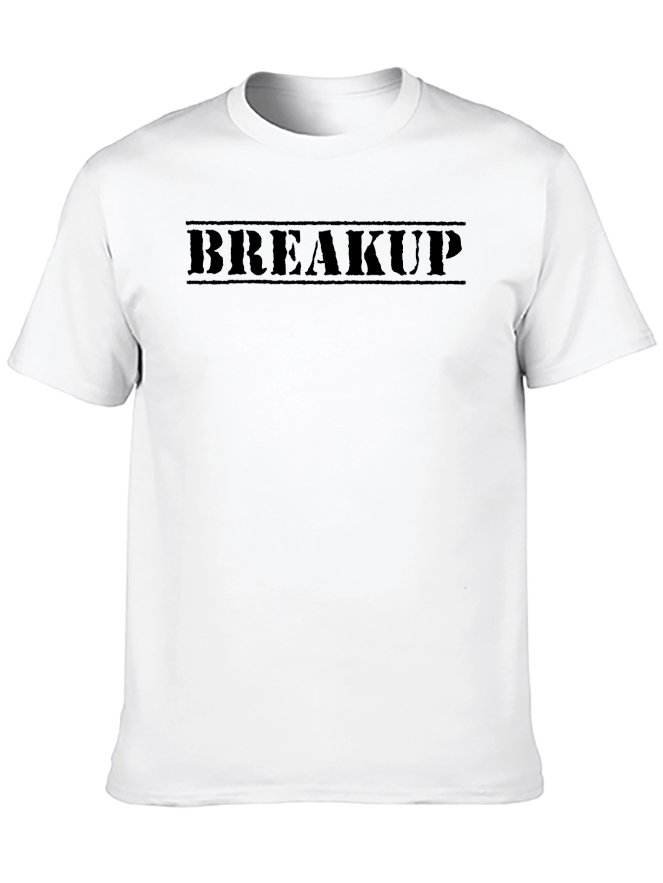 Breakup Tee - Black Graphic T-Shirt