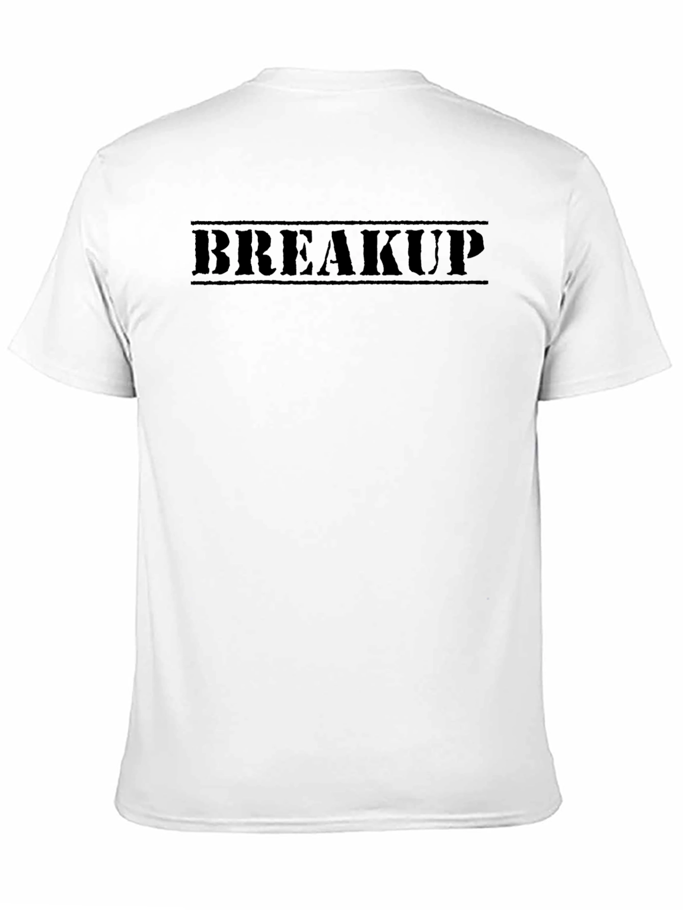 Breakup Tee - Black Graphic T-Shirt
