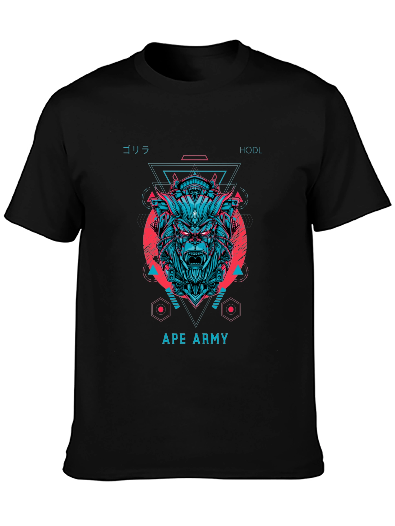 Ape Army Graphic Tee - HODL Gorilla T-Shirt