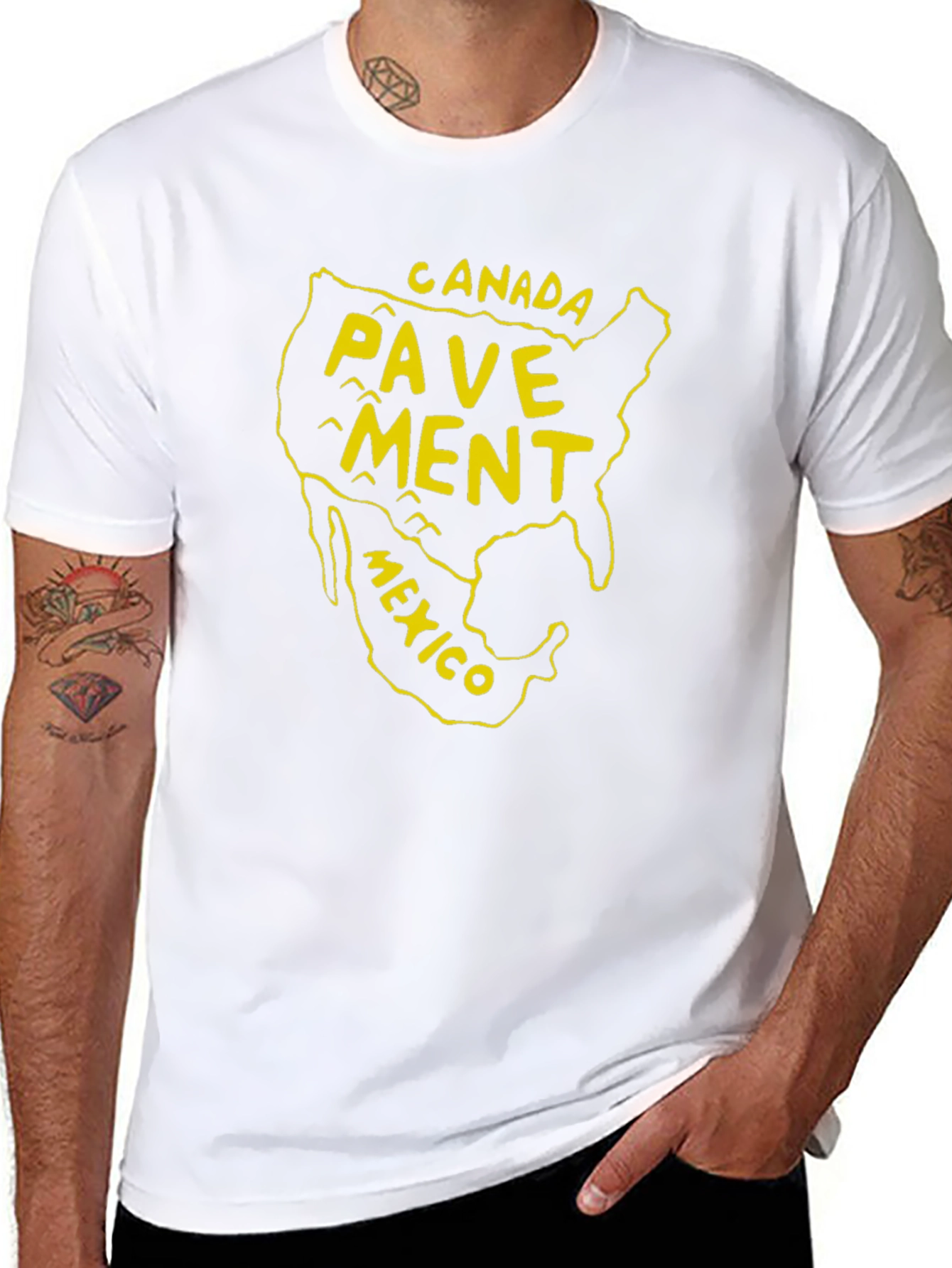 Pavement Band North America Tour T-Shirt
