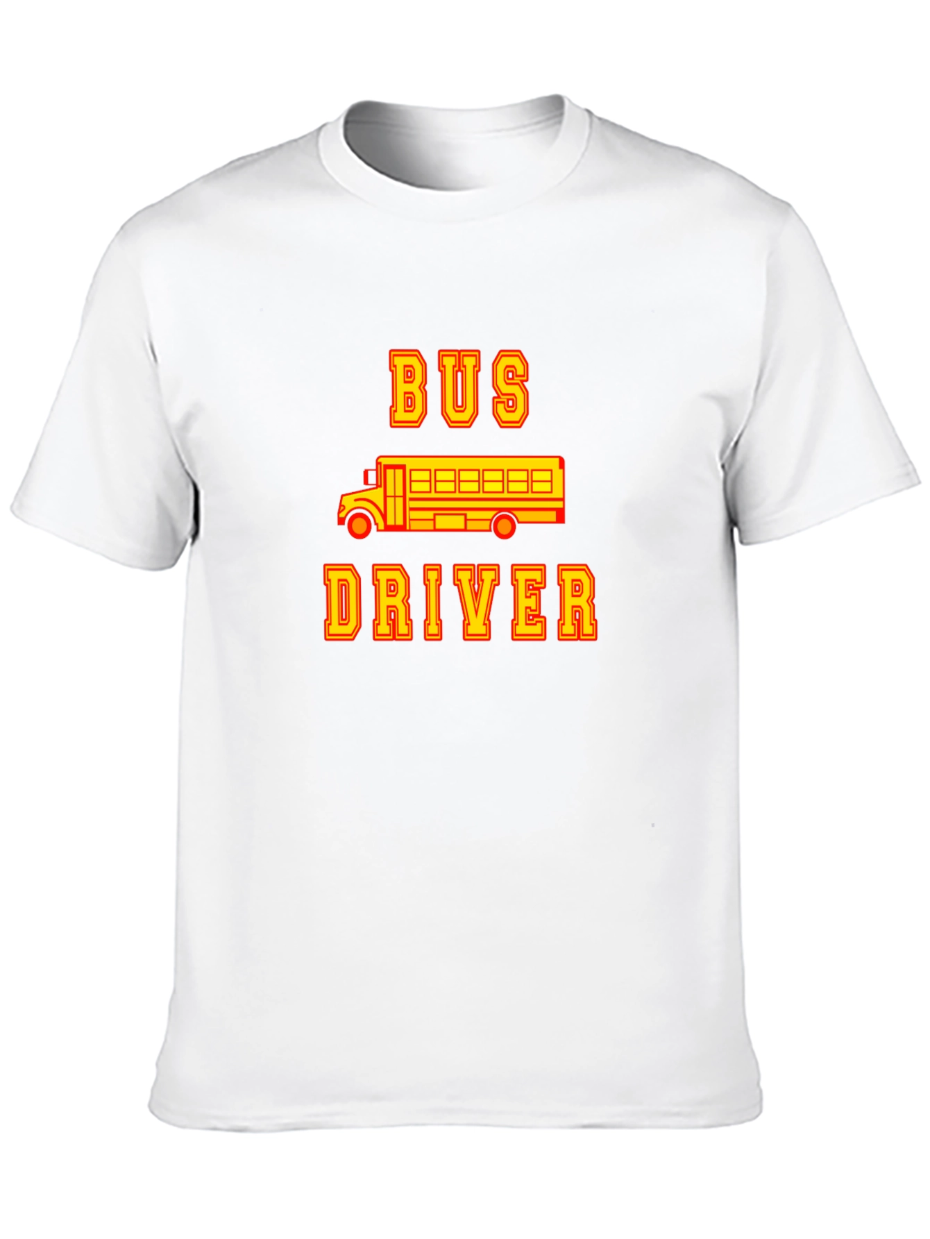 Bus Driver Graphic T-Shirt - Black