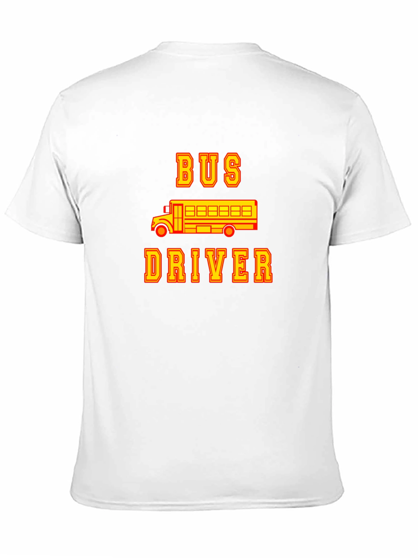 Bus Driver Graphic T-Shirt - Black