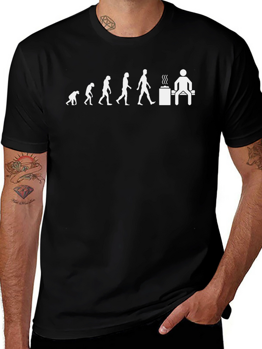 Evolution to Sauna Black T-Shirt