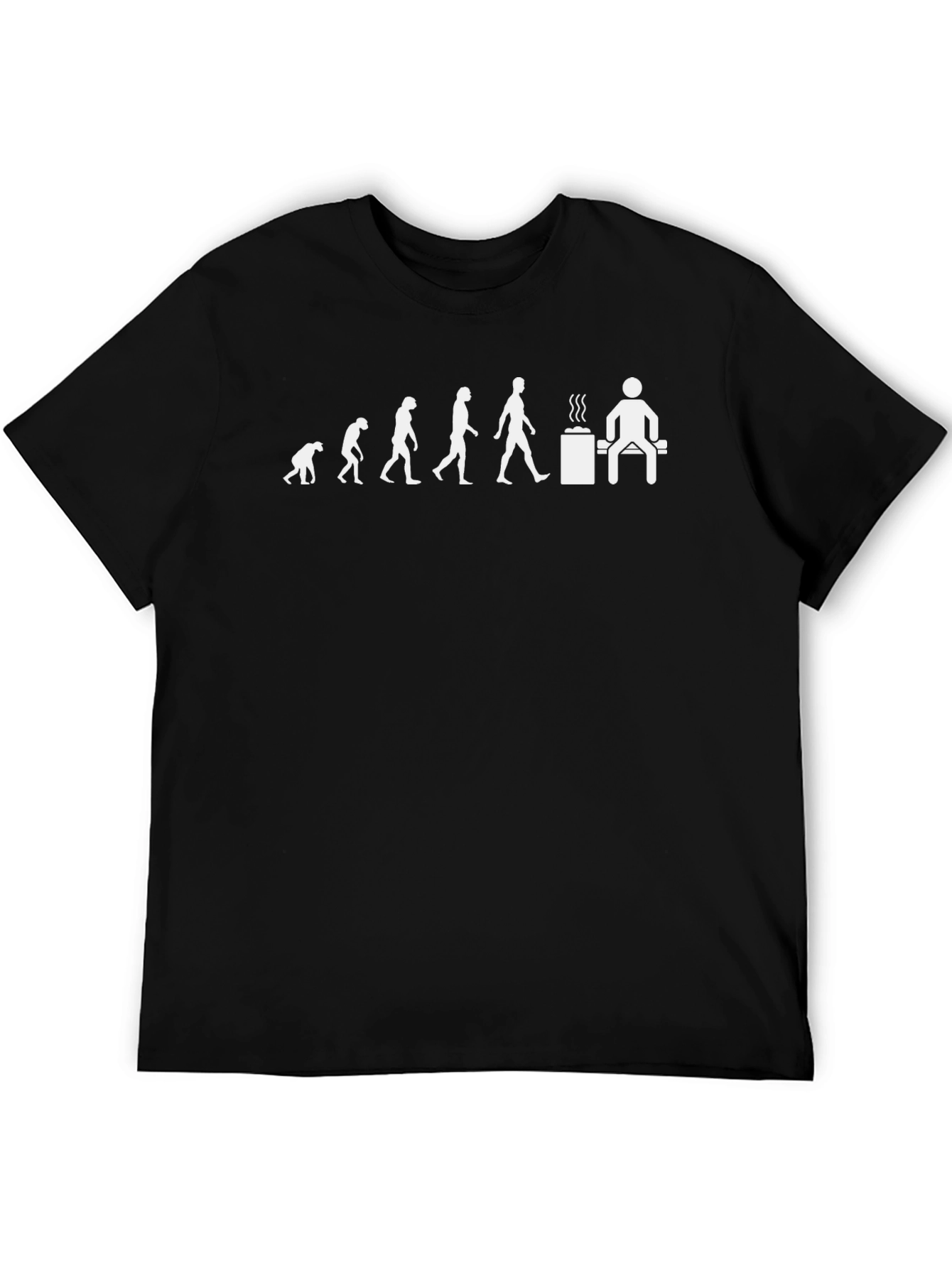 Evolution to Sauna Black T-Shirt