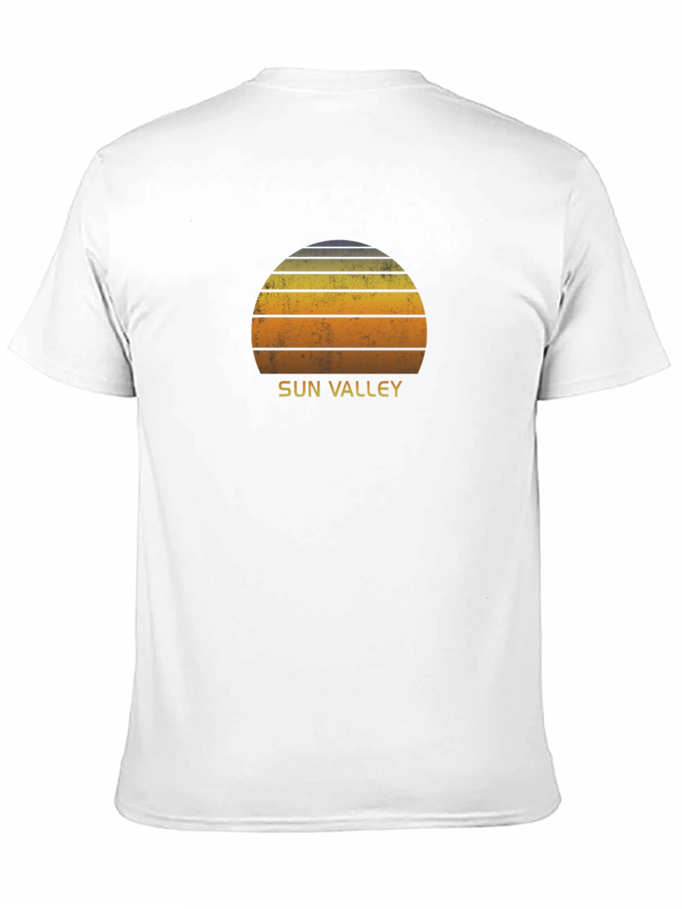 Sun Valley Sunset Graphic Tee - Retro Style