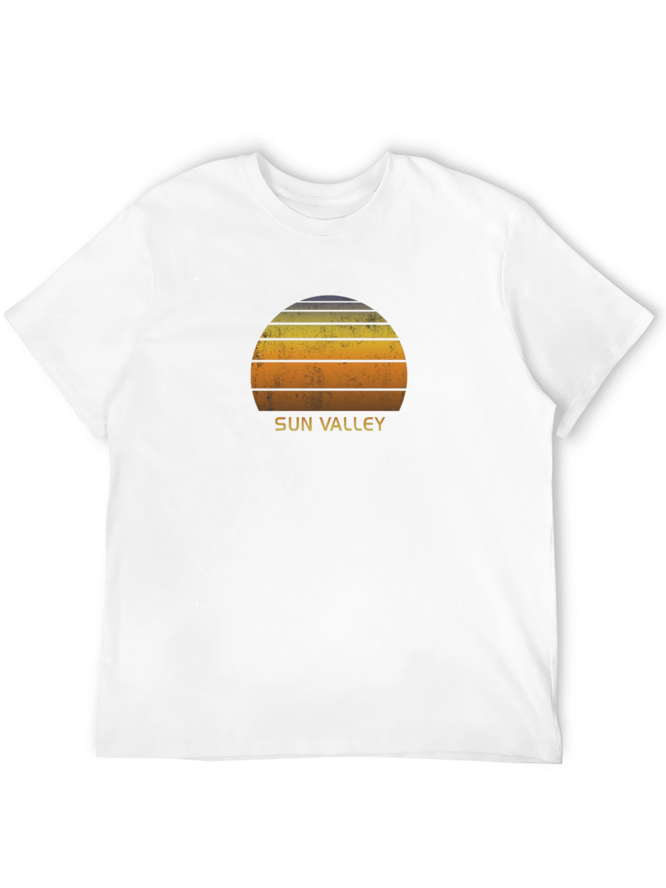 Sun Valley Sunset Graphic Tee - Retro Style