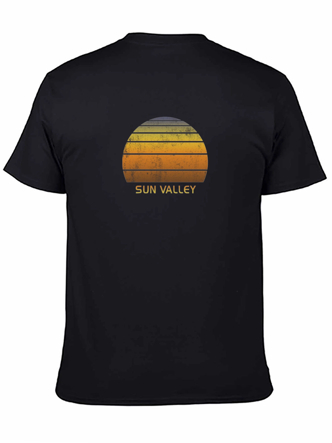 Sun Valley Sunset Graphic Tee - Retro Style