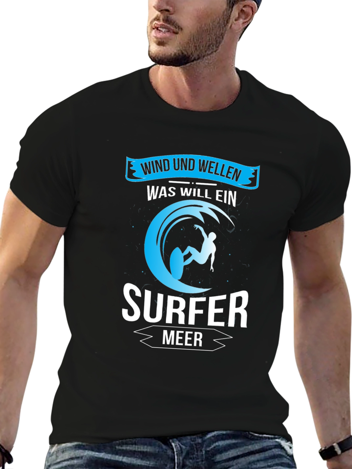 Surfer T-Shirt - Wind and Waves