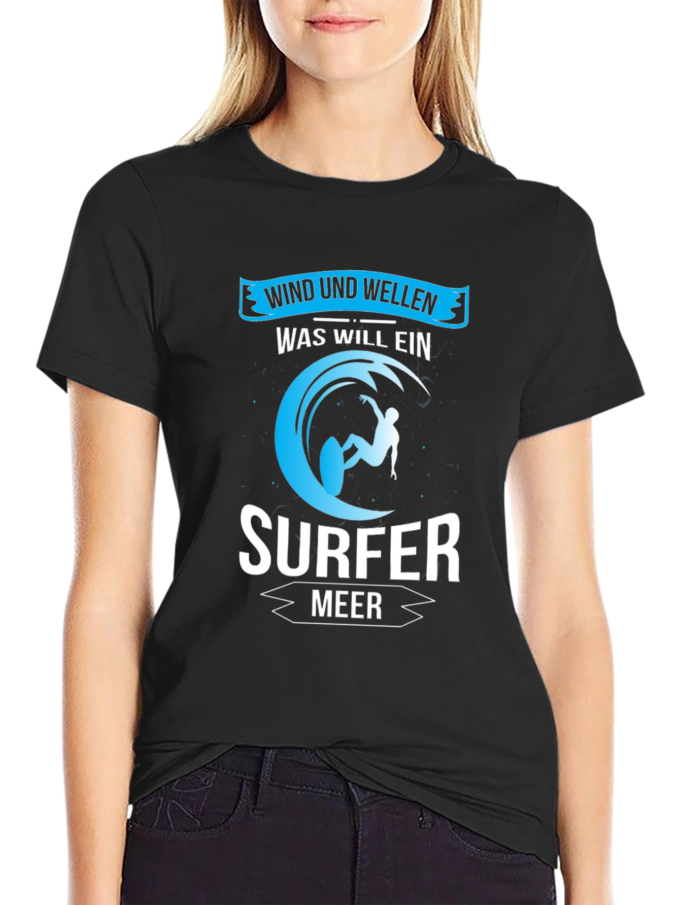 Surfer T-Shirt - Wind and Waves