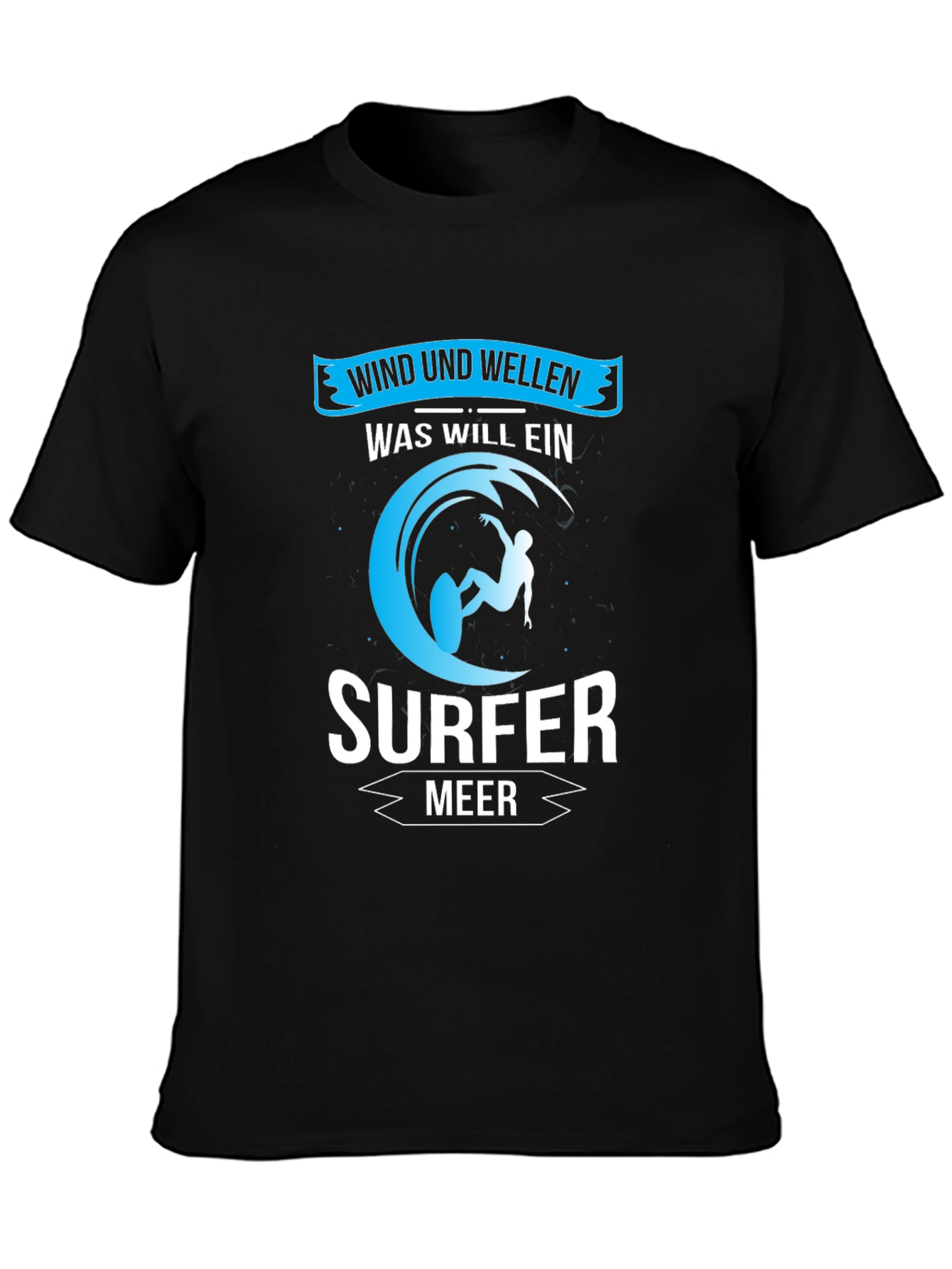 Surfer T-Shirt - Wind and Waves