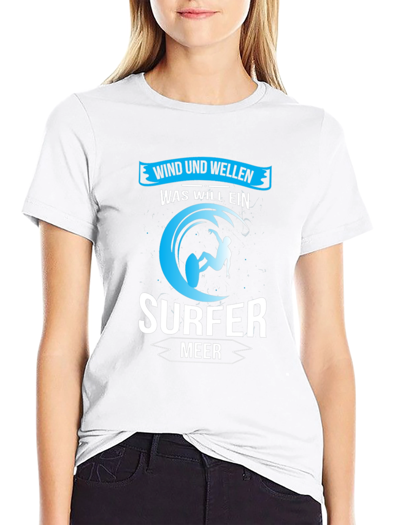 Surfer T-Shirt - Wind and Waves