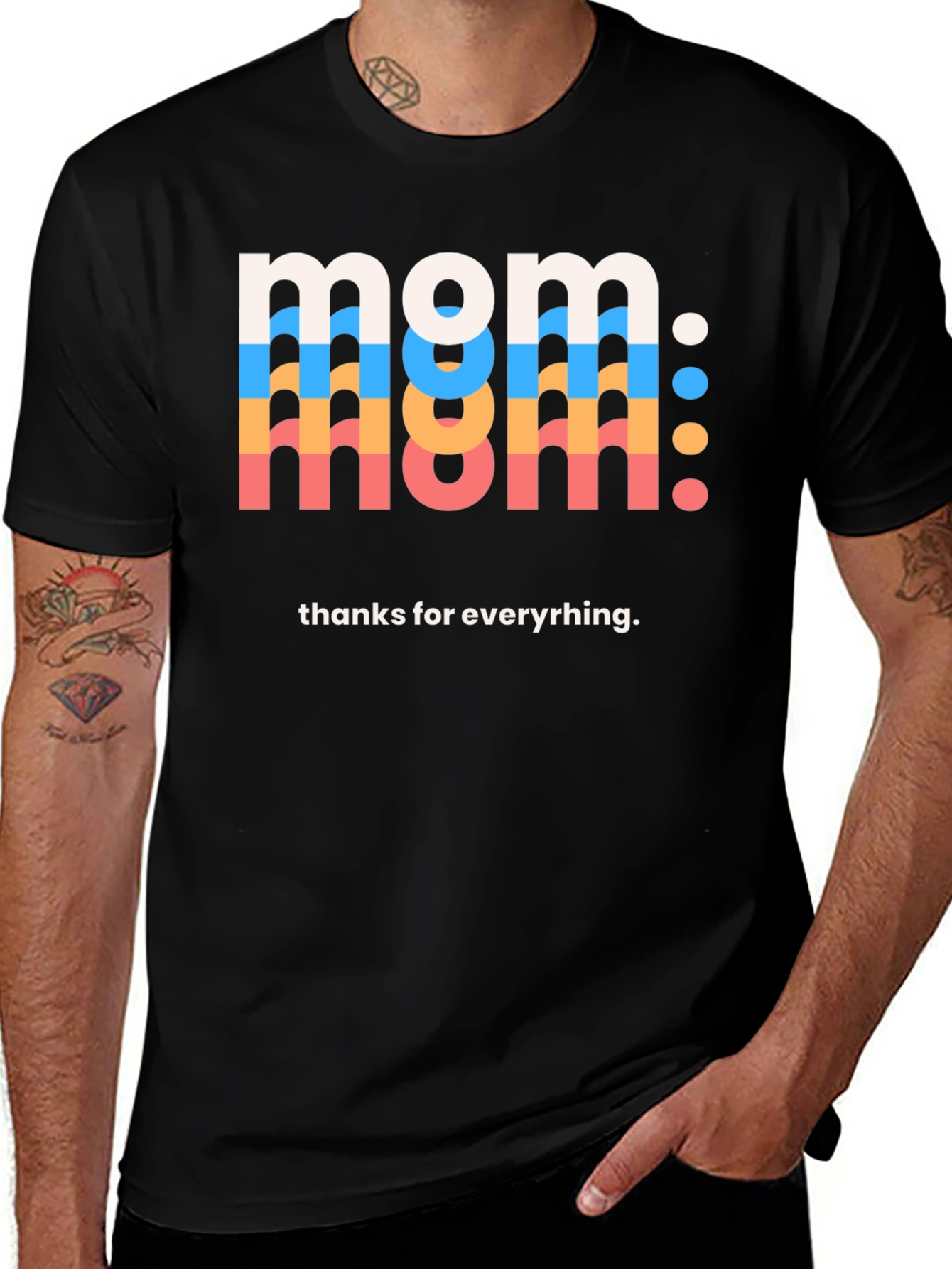 Mom Graphic Tee - Thanks for Everything T-Shirt