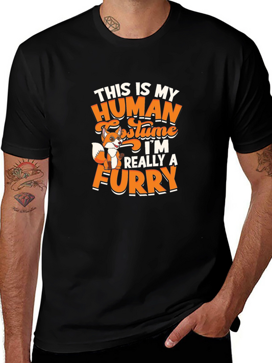 This is My Human Costume Im Really a Furry T-Shirt