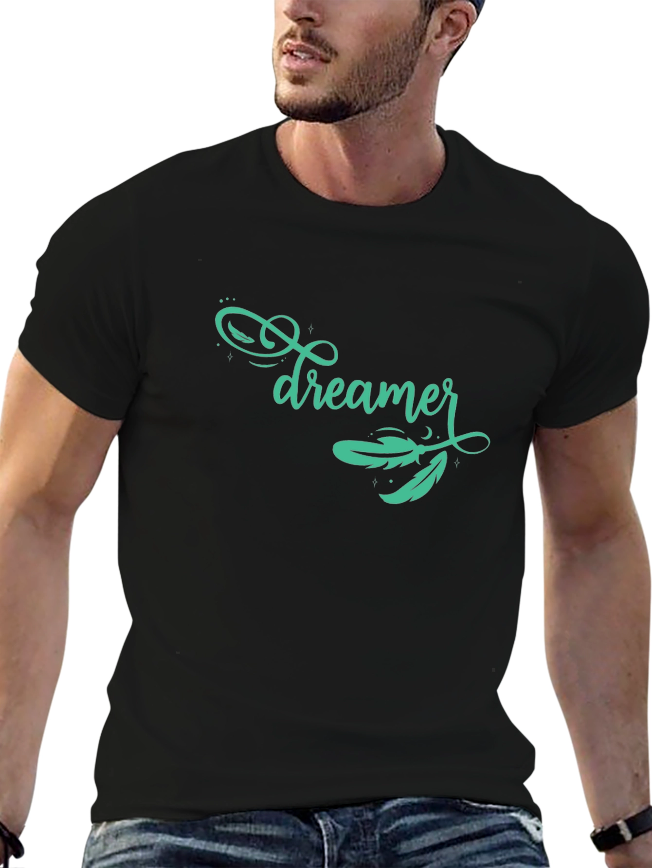 Dreamer Graphic Tee - Black