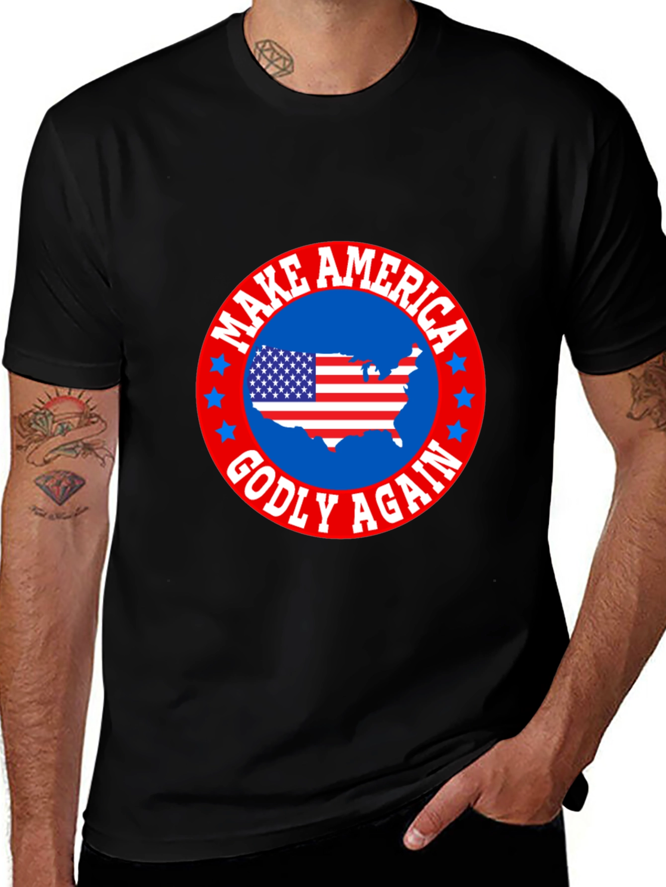 Make America Godly Again Graphic Tee