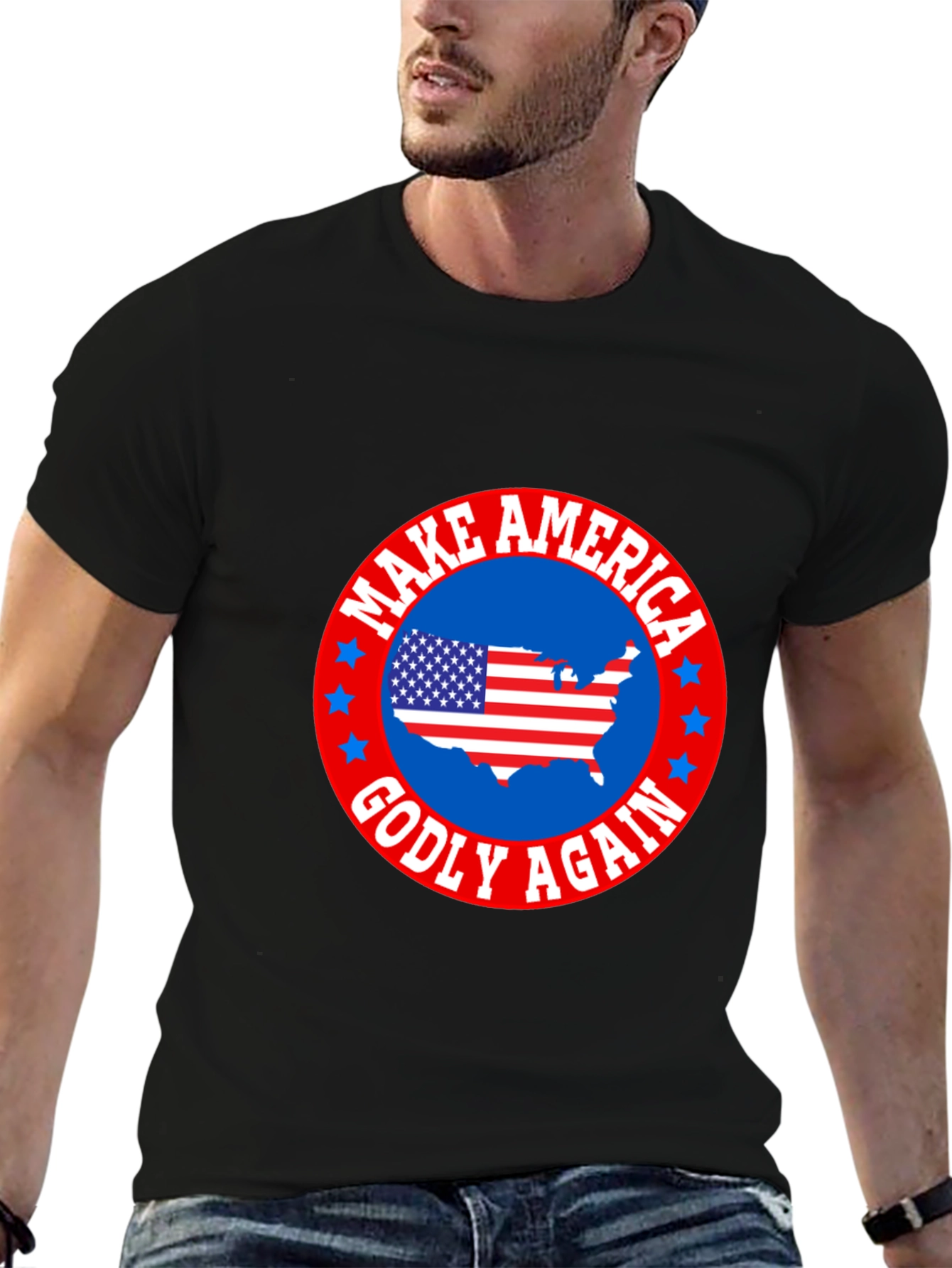 Make America Godly Again Graphic Tee