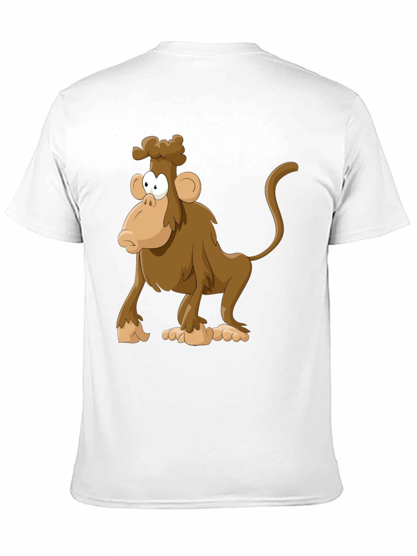 Cartoon Monkey Graphic Tee