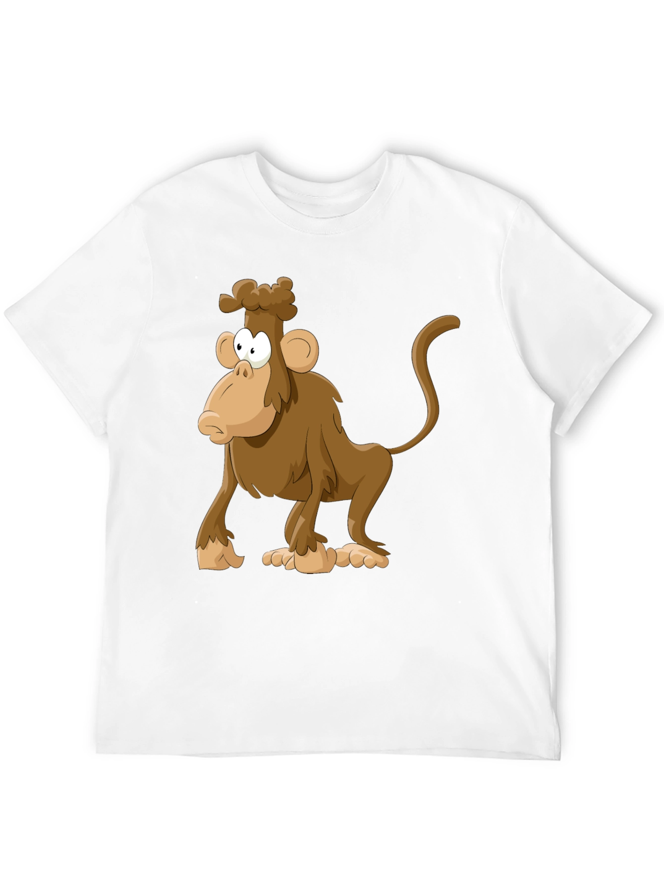 Cartoon Monkey Graphic Tee