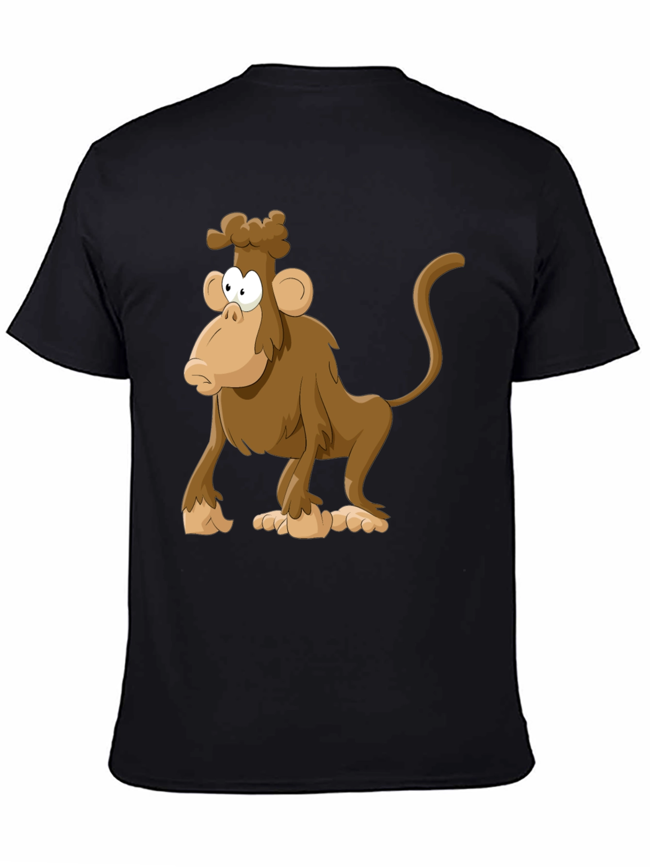 Cartoon Monkey Graphic Tee