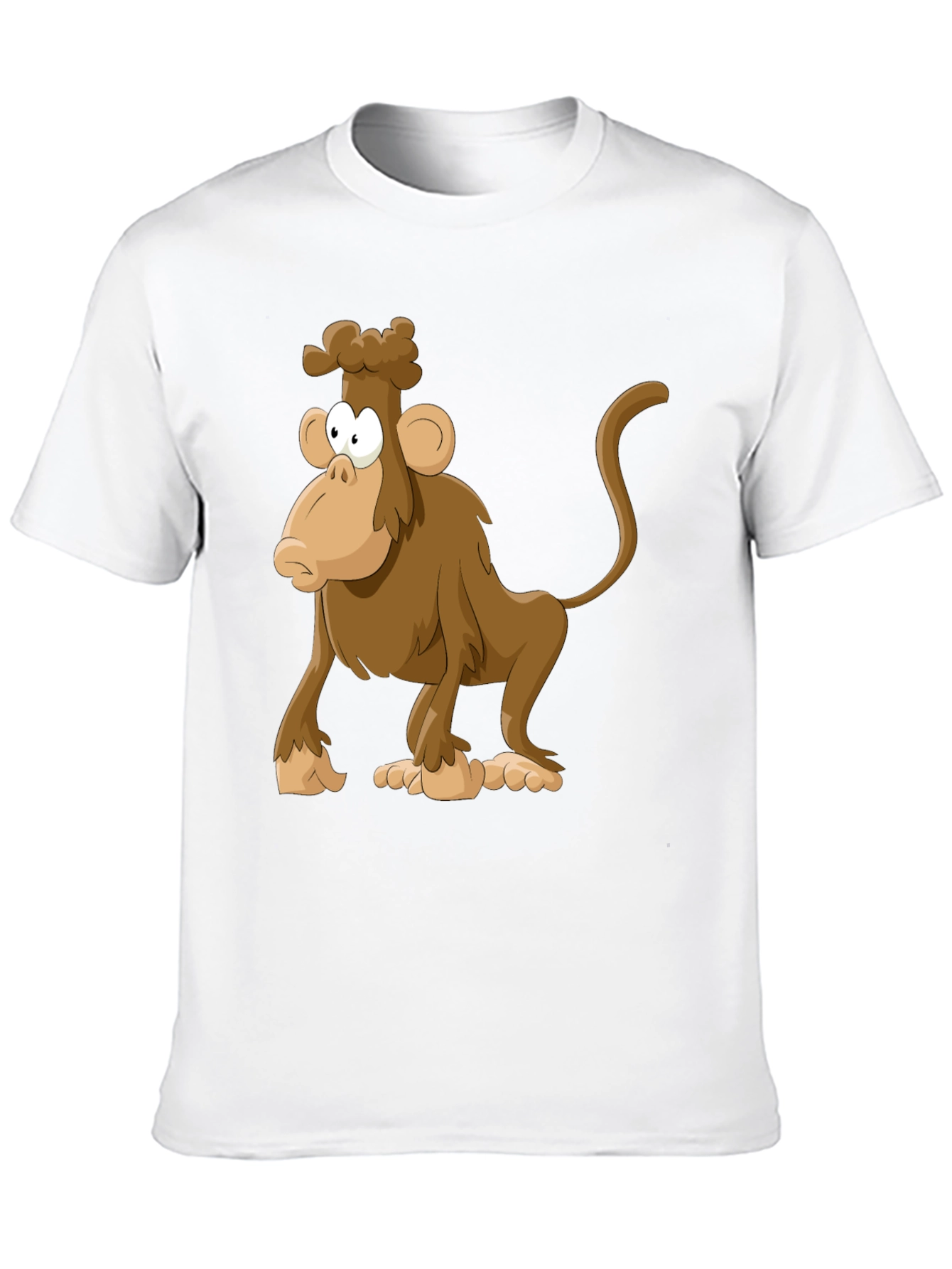 Cartoon Monkey Graphic Tee