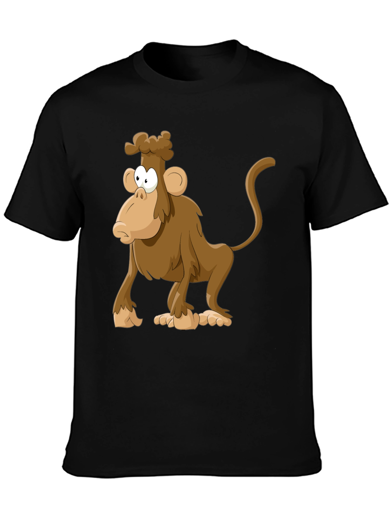 Cartoon Monkey Graphic Tee