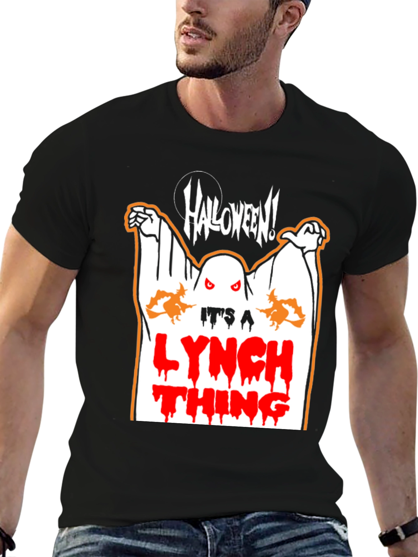 Halloween Lynch Thing Graphic T-Shirt