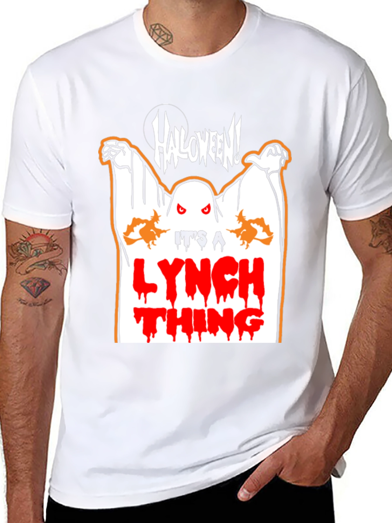 Halloween Lynch Thing Graphic T-Shirt