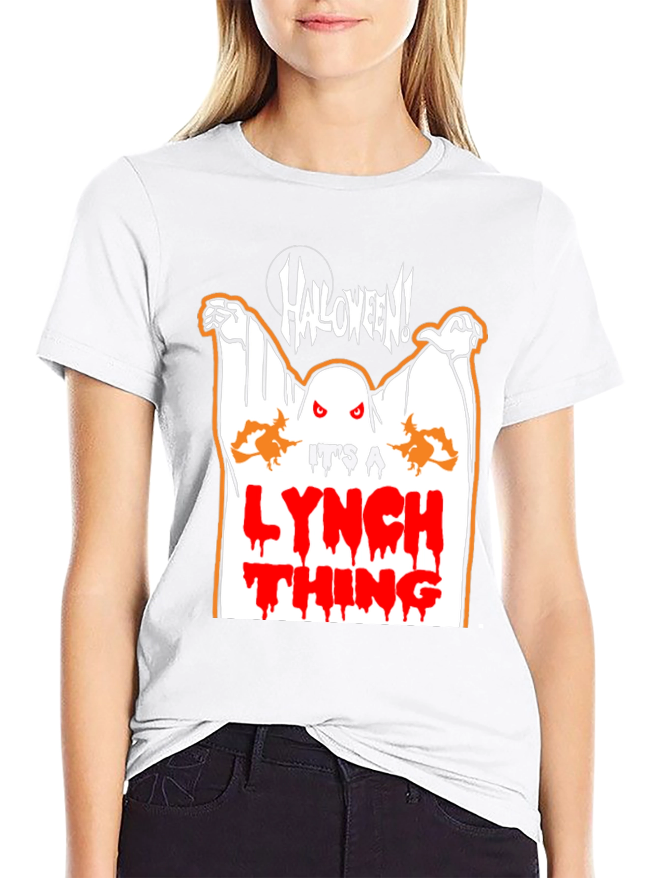Halloween Lynch Thing Graphic T-Shirt