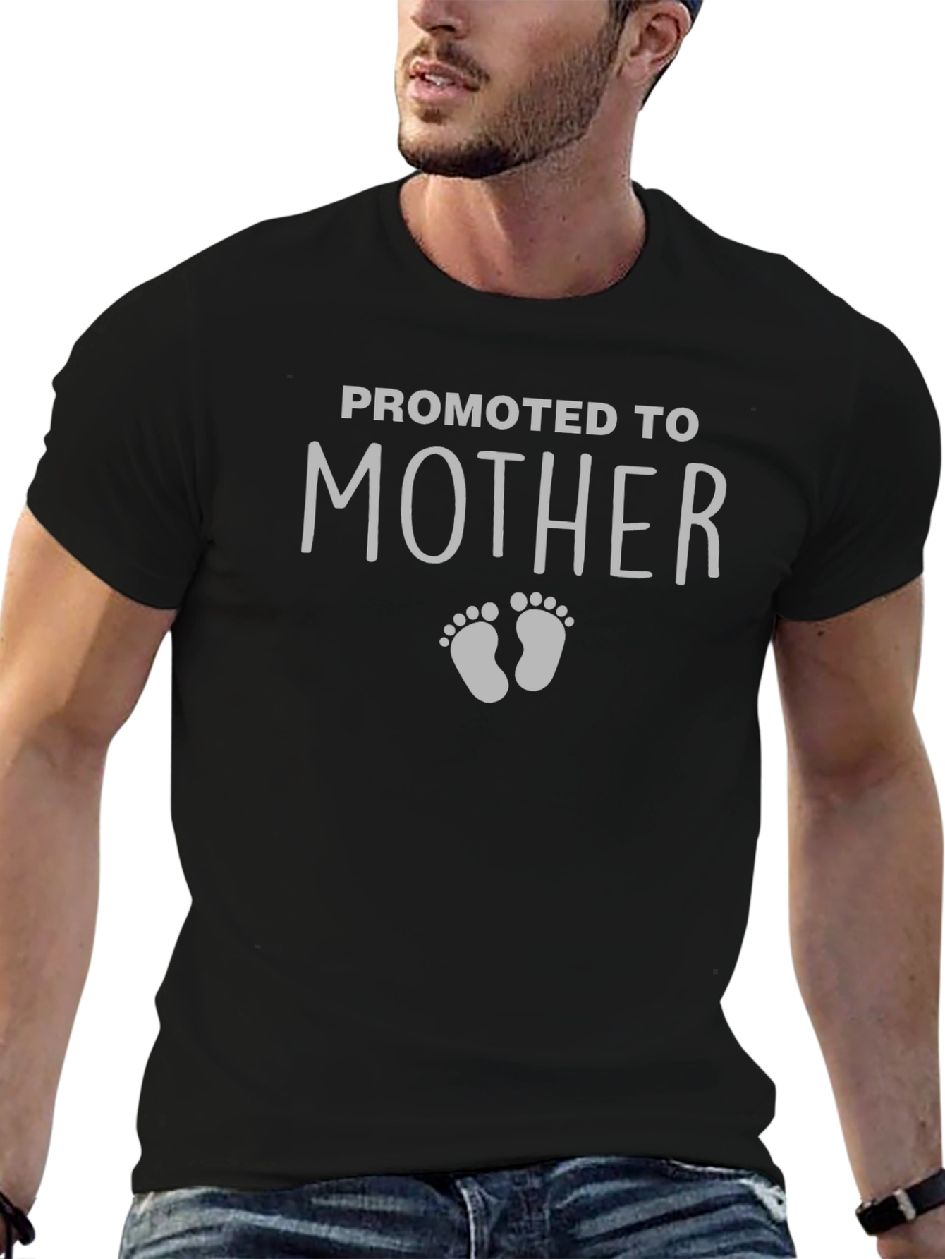Promoted to Mother T-Shirt - Baby Announcement